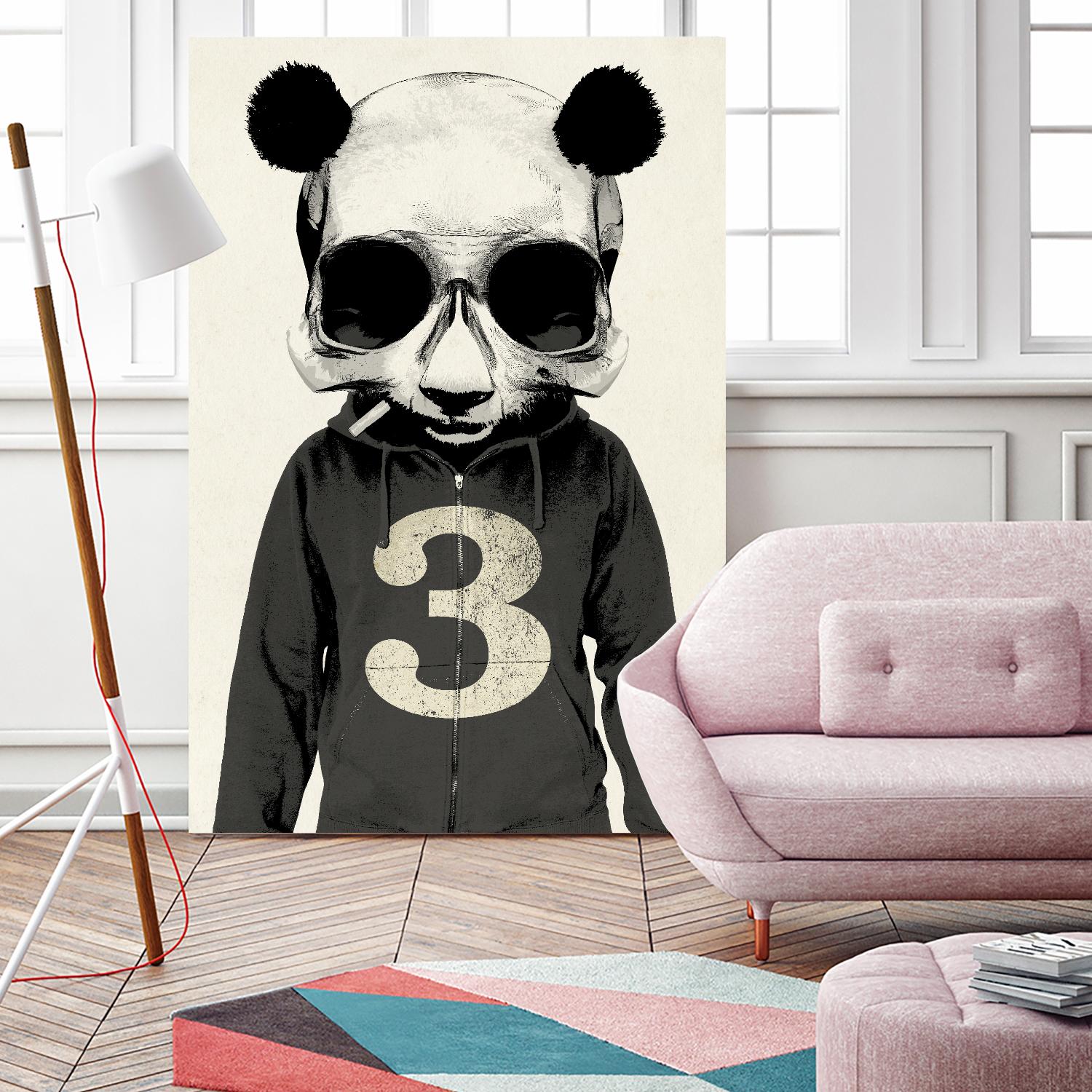 Panda No.3 by Hidden Moves on GIANT ART - white contemporary