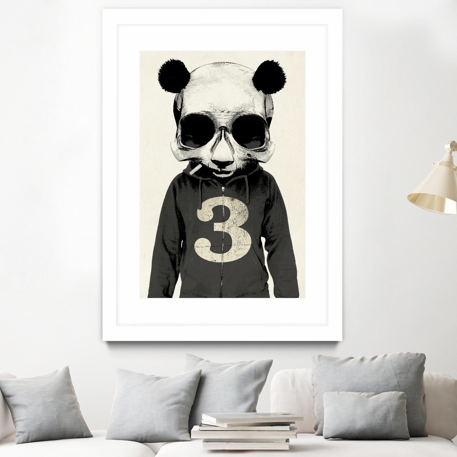 Panda No.3 by Hidden Moves on GIANT ART - white contemporary