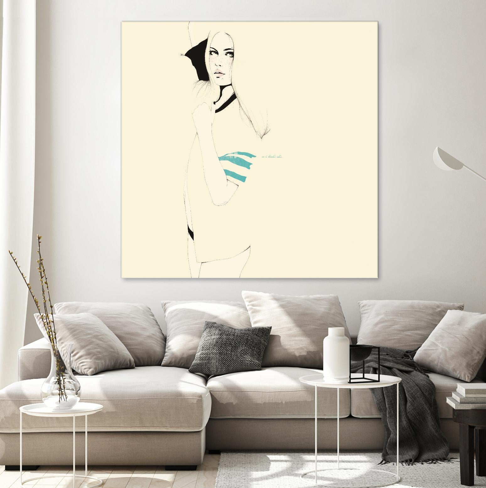 No te desnudes todavia by Manuel Rebollo on GIANT ART - black men and women