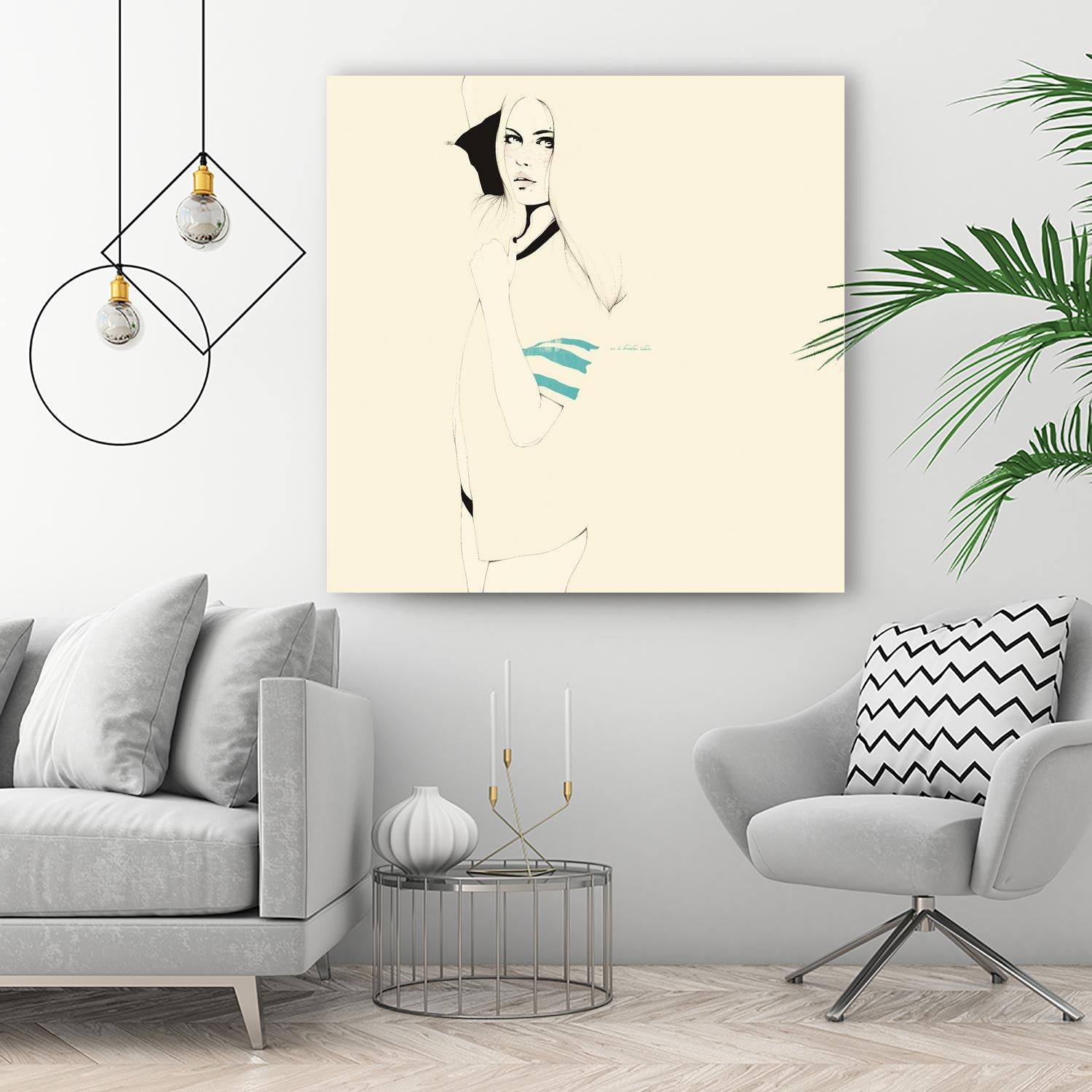 No te desnudes todavia by Manuel Rebollo on GIANT ART - black men and women