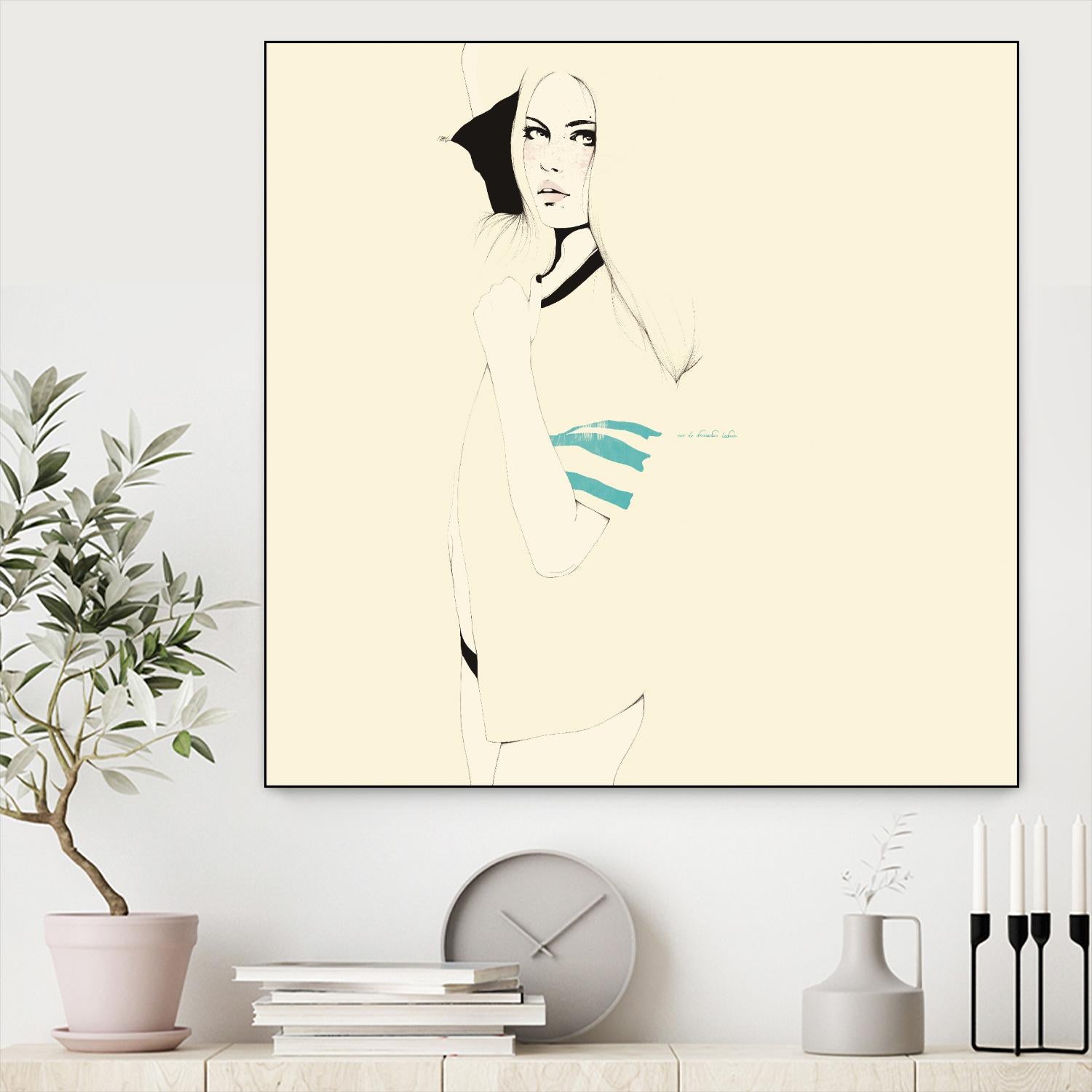 No te desnudes todavia by Manuel Rebollo on GIANT ART - black men and women