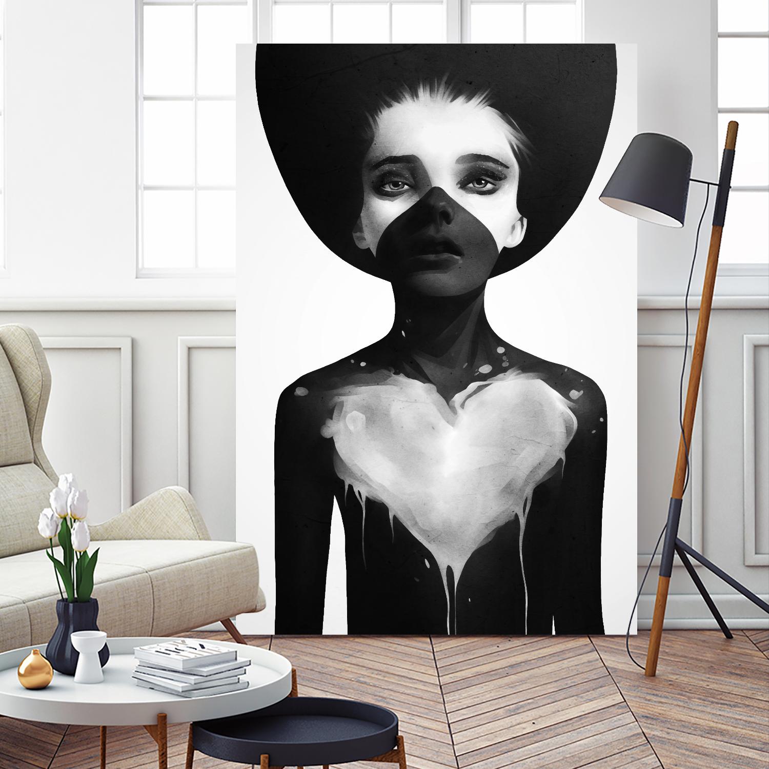 Hold On by Ruben Ireland on GIANT ART - white men and women