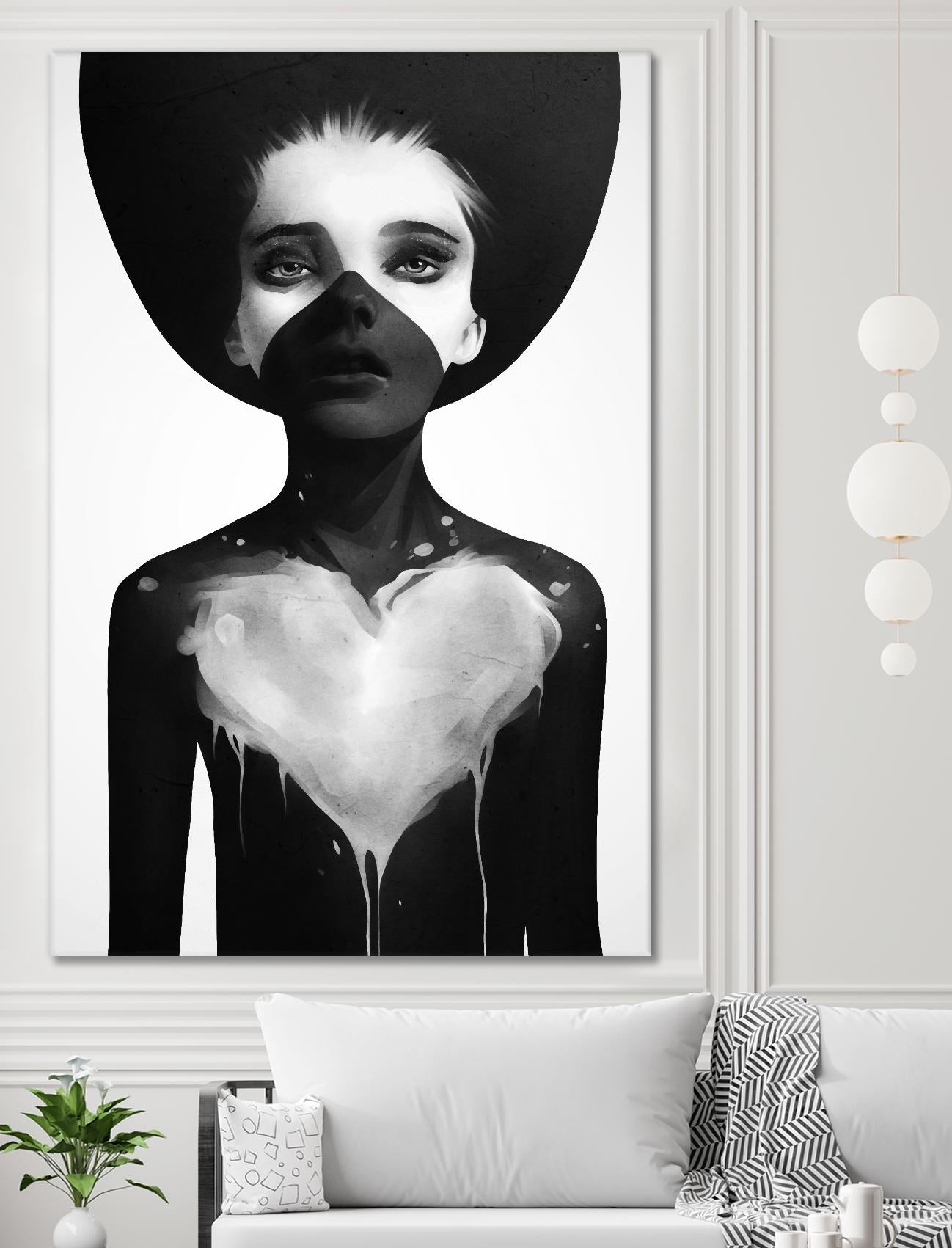 Hold On by Ruben Ireland on GIANT ART - white men and women