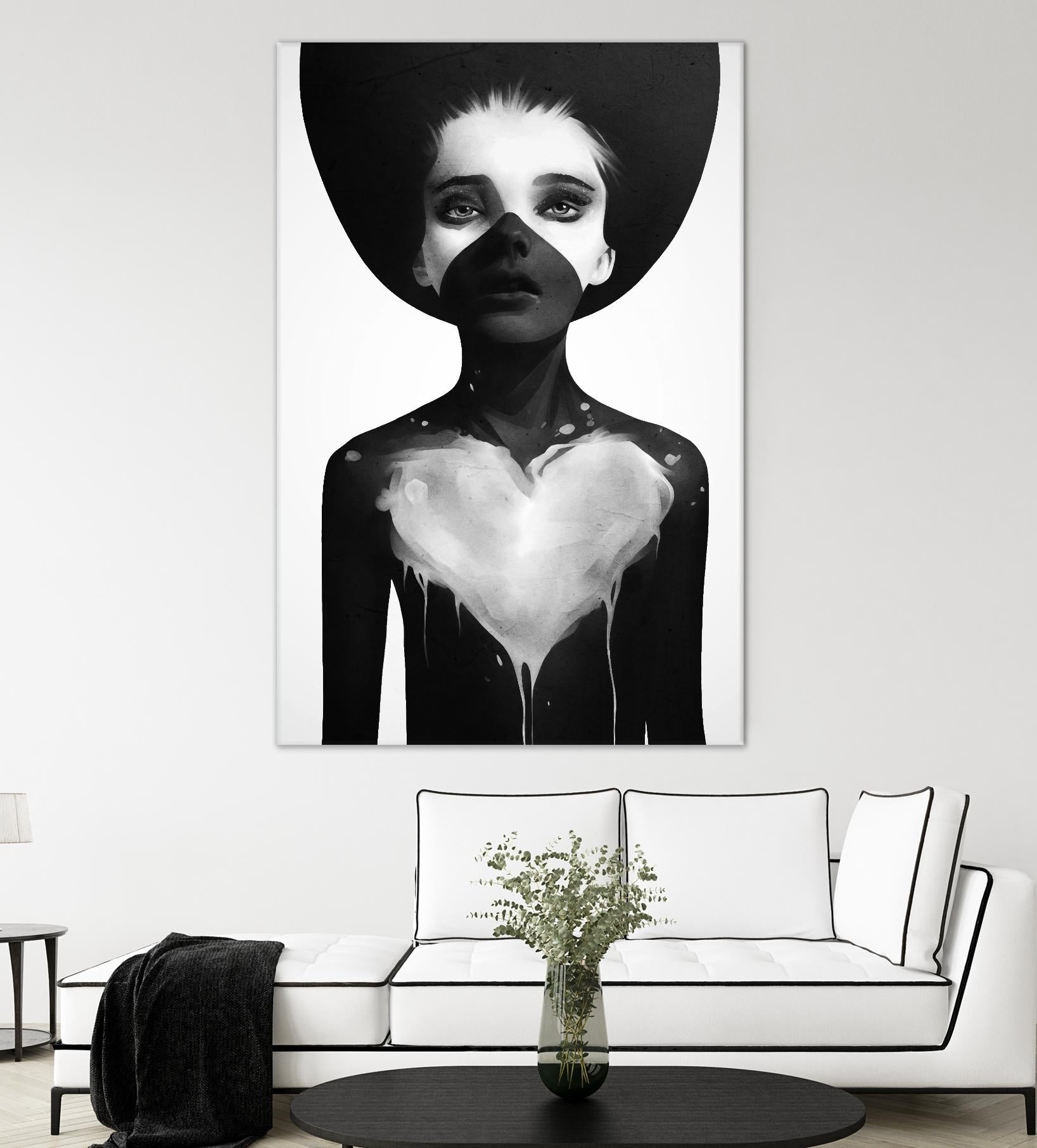 Hold On by Ruben Ireland on GIANT ART - white men and women