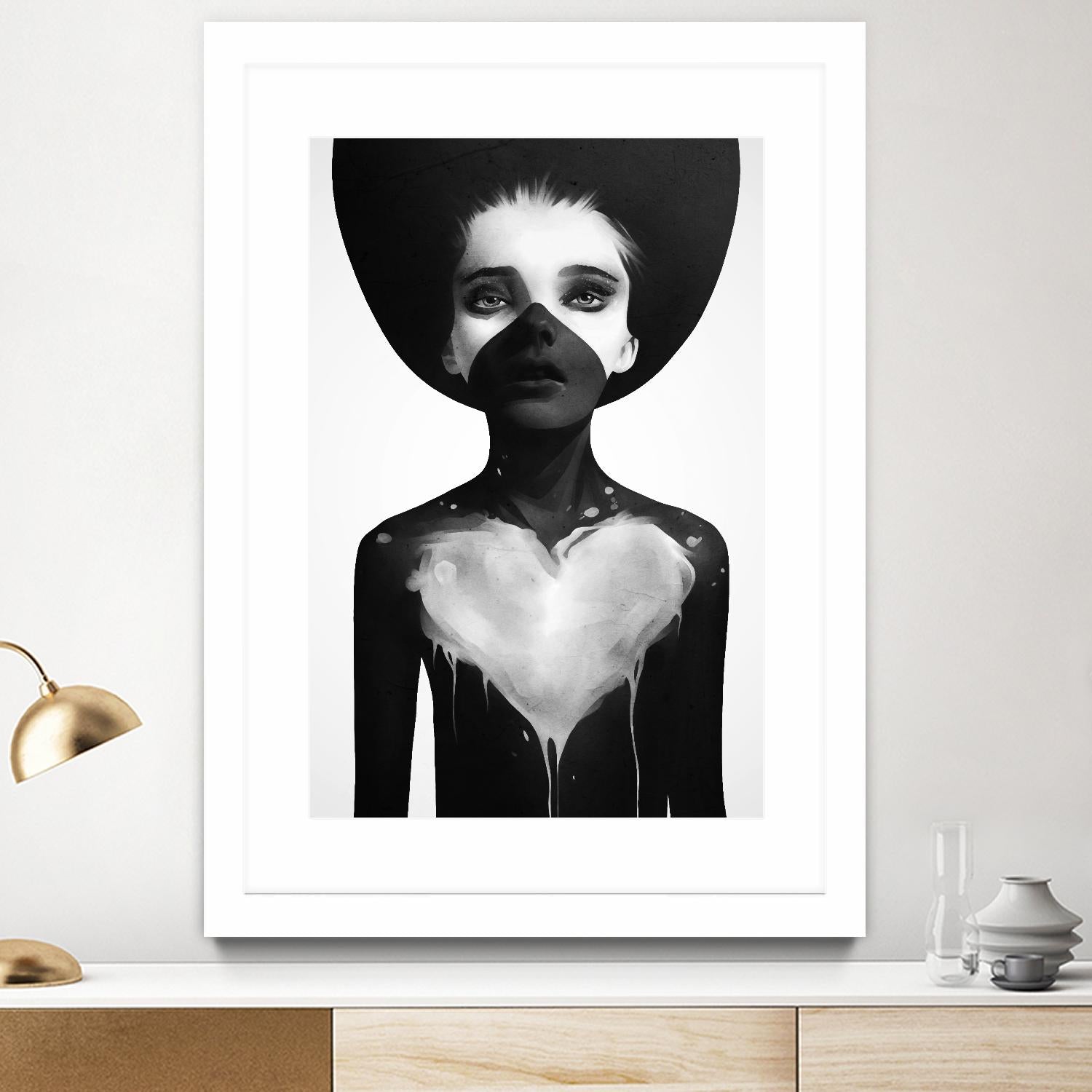 Hold On by Ruben Ireland on GIANT ART - white men and women