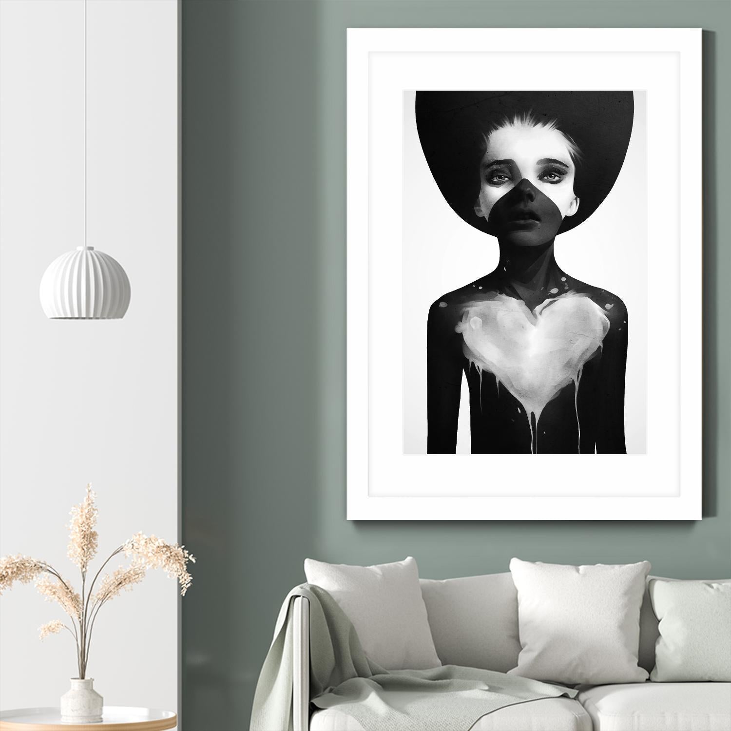 Hold On by Ruben Ireland on GIANT ART - white men and women