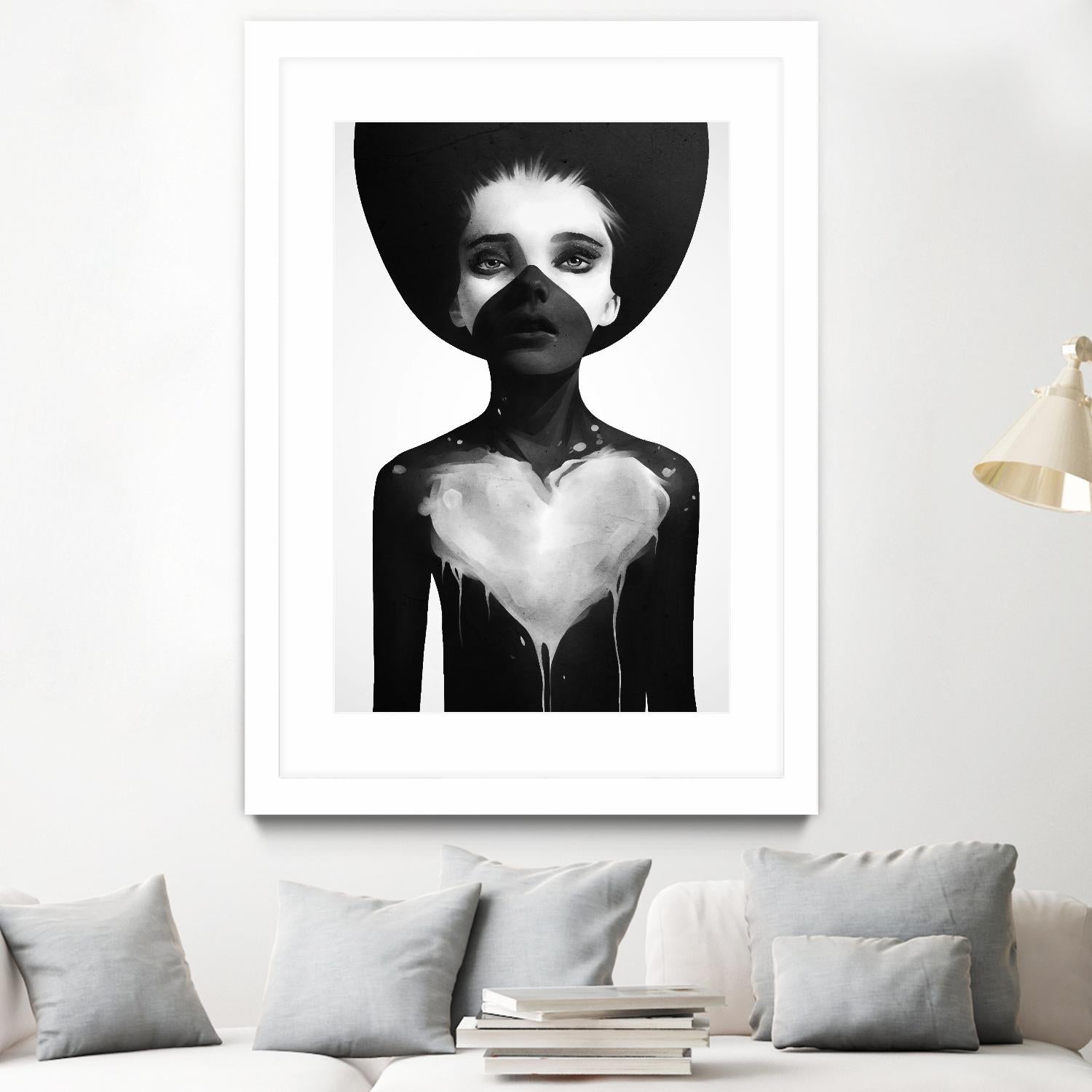 Hold On by Ruben Ireland on GIANT ART - white men and women