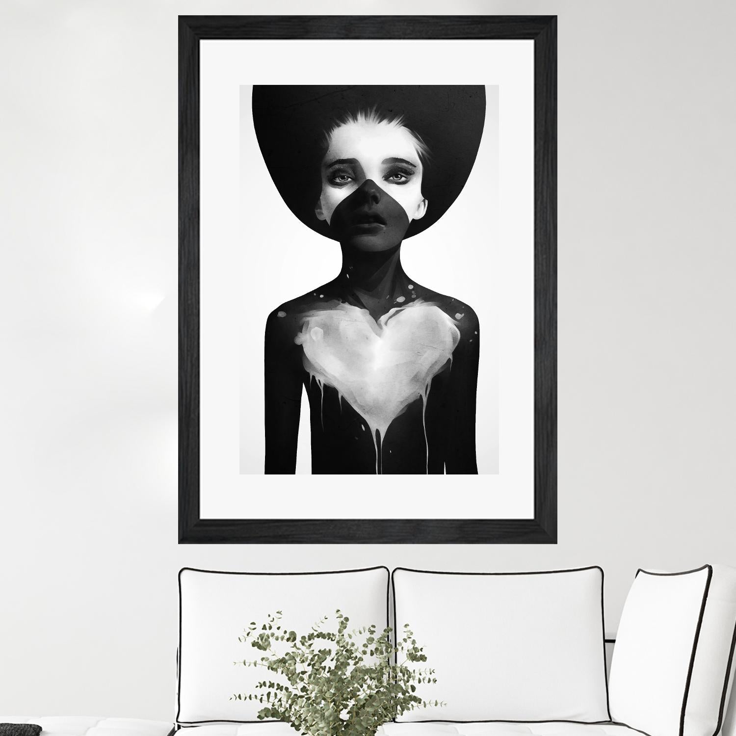 Hold On by Ruben Ireland on GIANT ART - white men and women