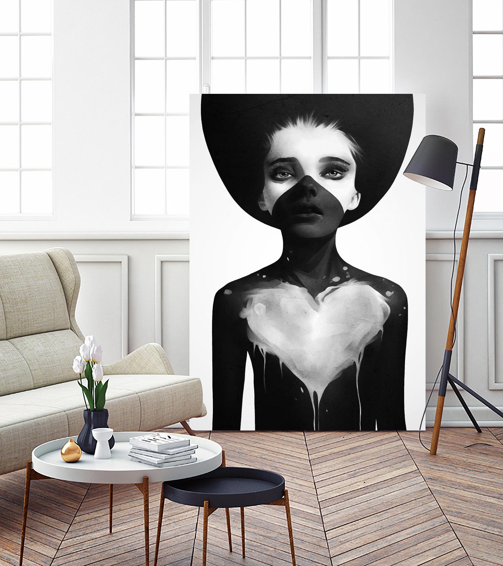 Hold On by Ruben Ireland on GIANT ART - white men and women