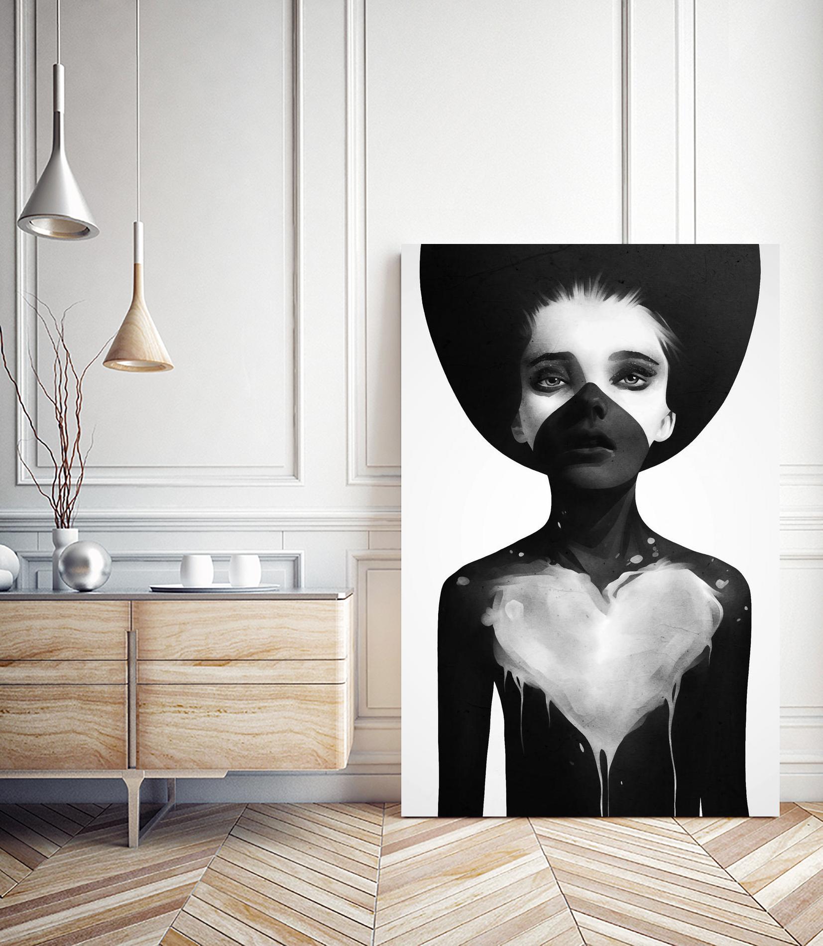 Hold On by Ruben Ireland on GIANT ART - white men and women