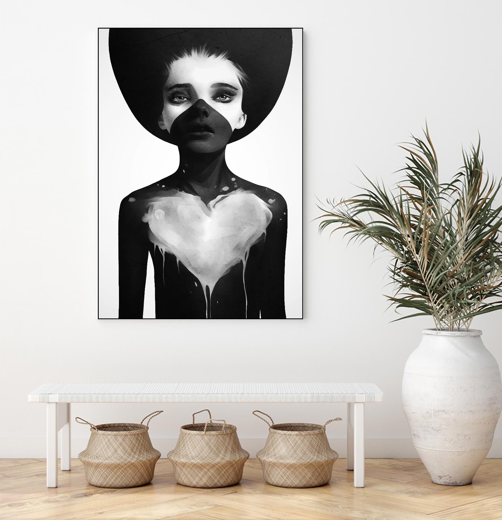 Hold On by Ruben Ireland on GIANT ART - white men and women