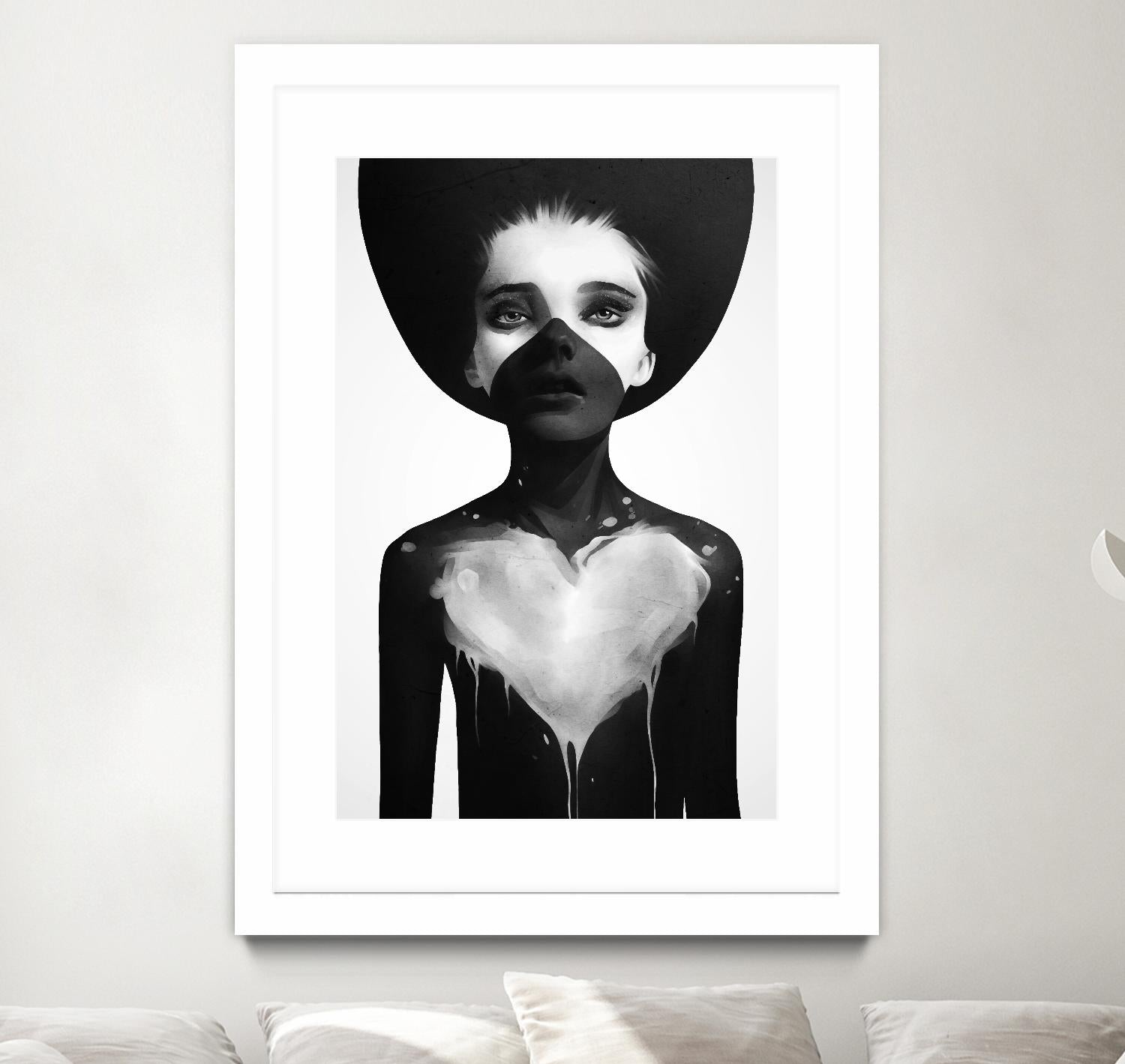 Hold On by Ruben Ireland on GIANT ART - white men and women