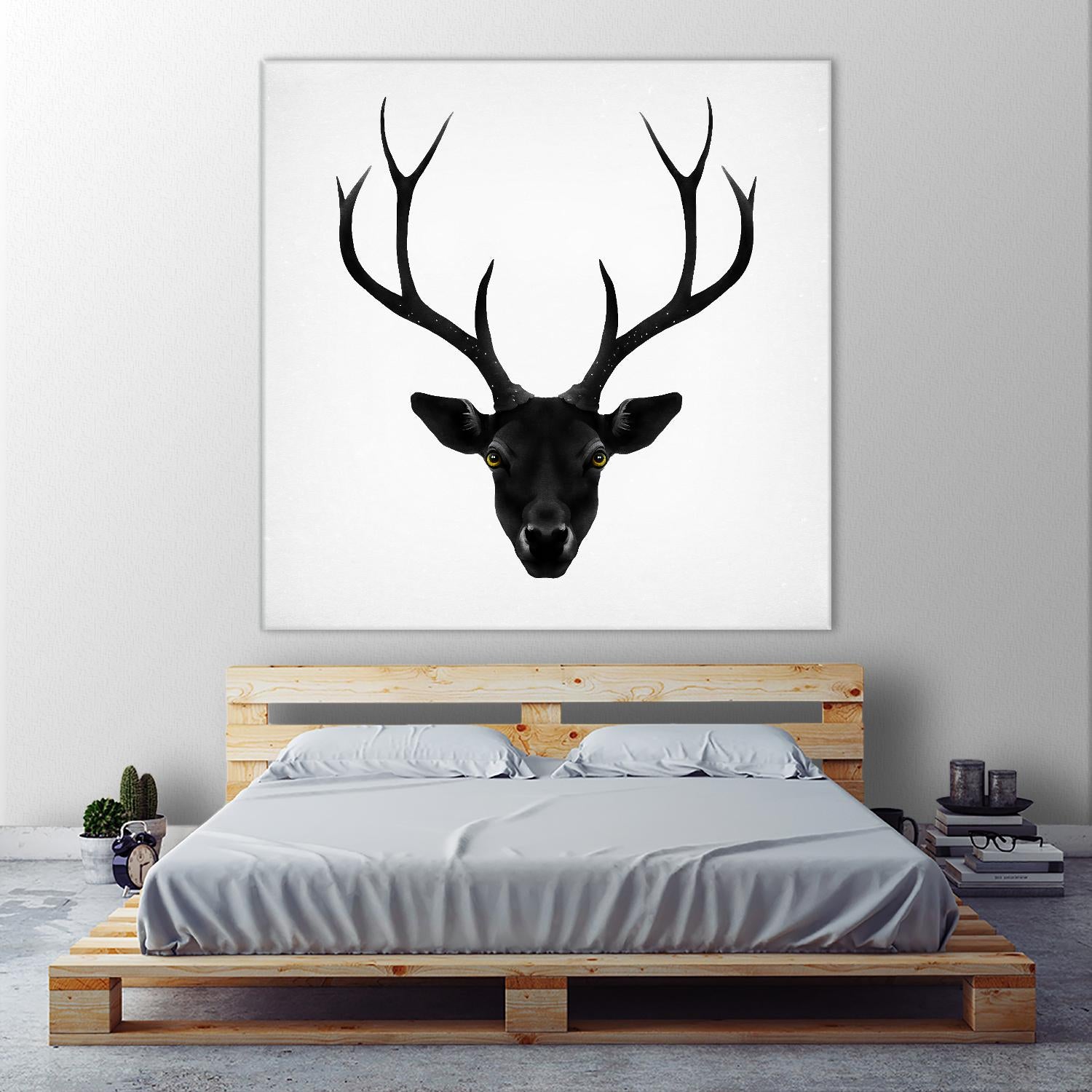 The Black Deer by Ruben Ireland on GIANT ART - black men and women