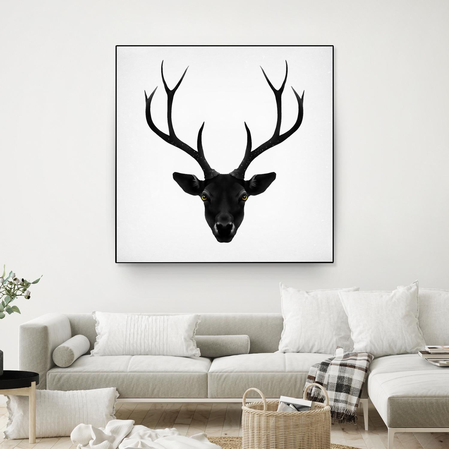 The Black Deer by Ruben Ireland on GIANT ART - black men and women