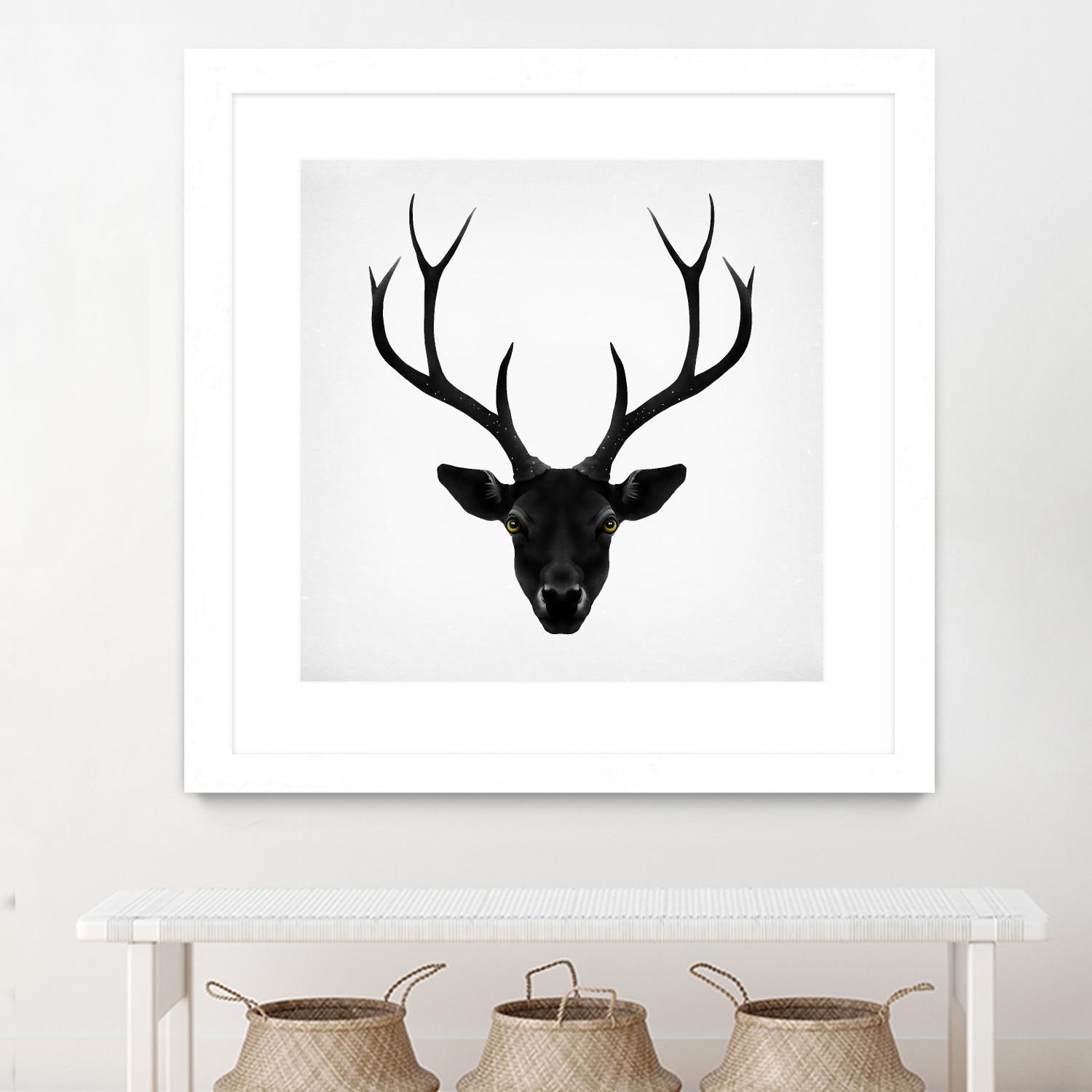The Black Deer by Ruben Ireland on GIANT ART - black men and women