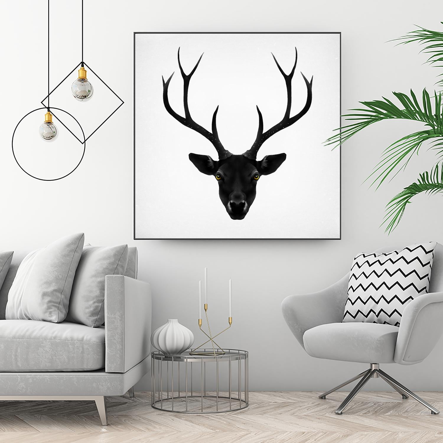 The Black Deer by Ruben Ireland on GIANT ART - black men and women