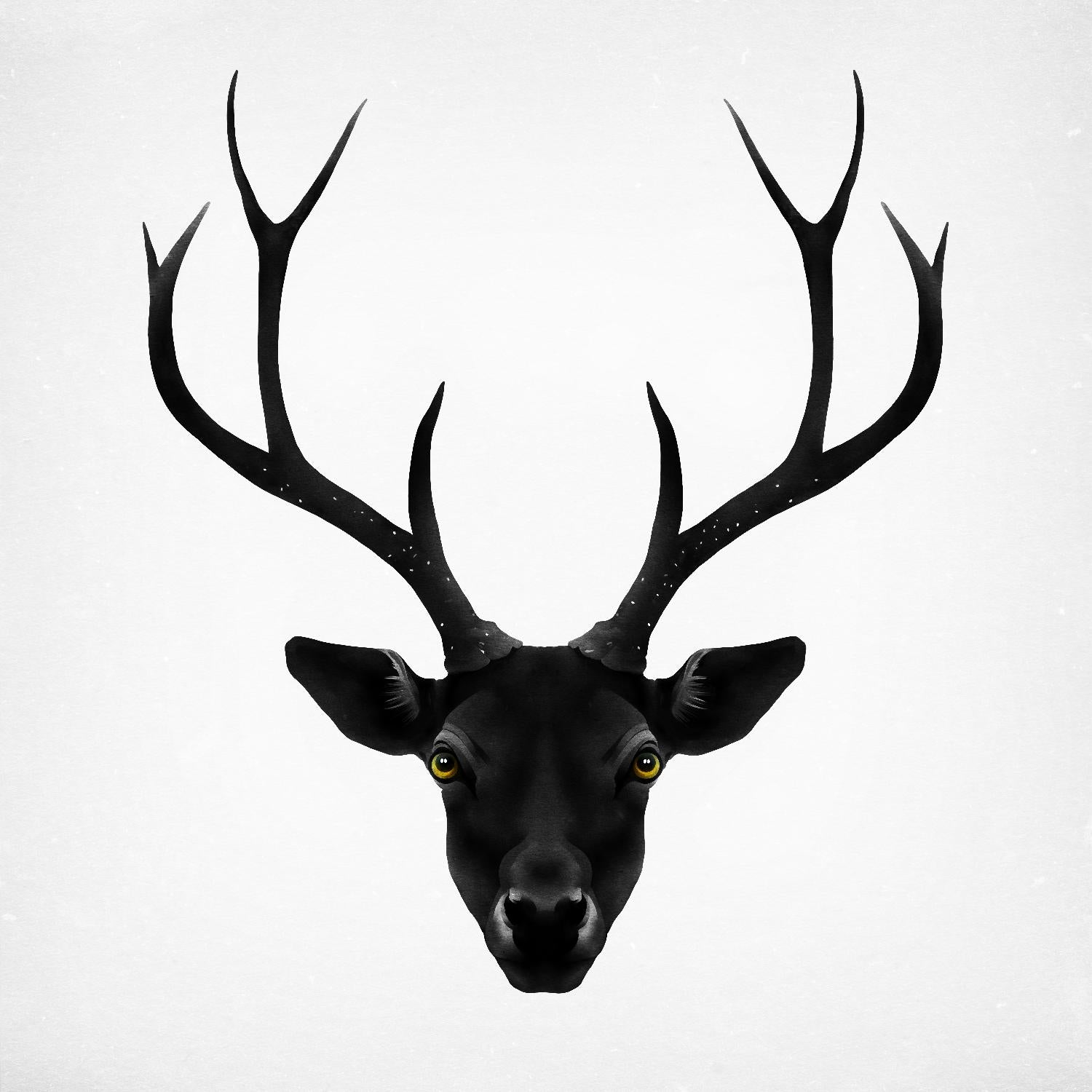 The Black Deer by Ruben Ireland on GIANT ART - black men and women