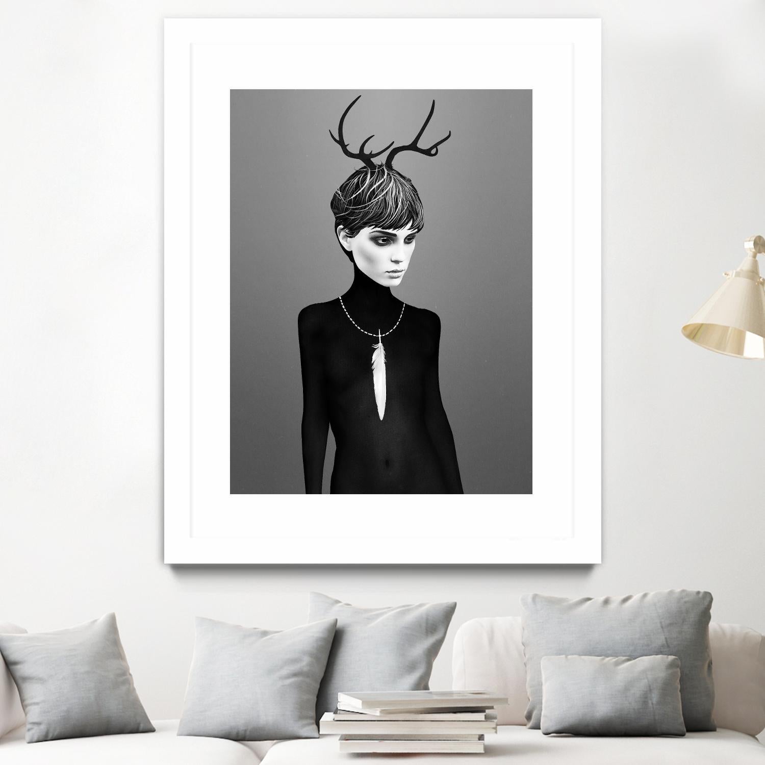 The Cold by Ruben Ireland on GIANT ART - black men and women