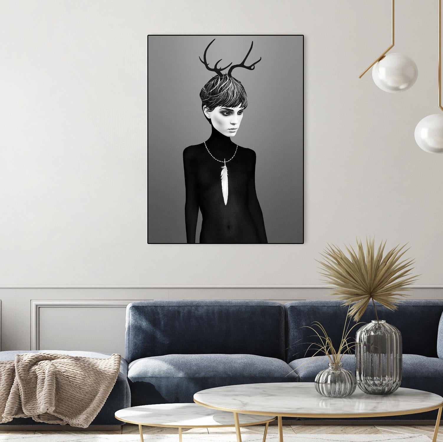 The Cold by Ruben Ireland on GIANT ART - black men and women