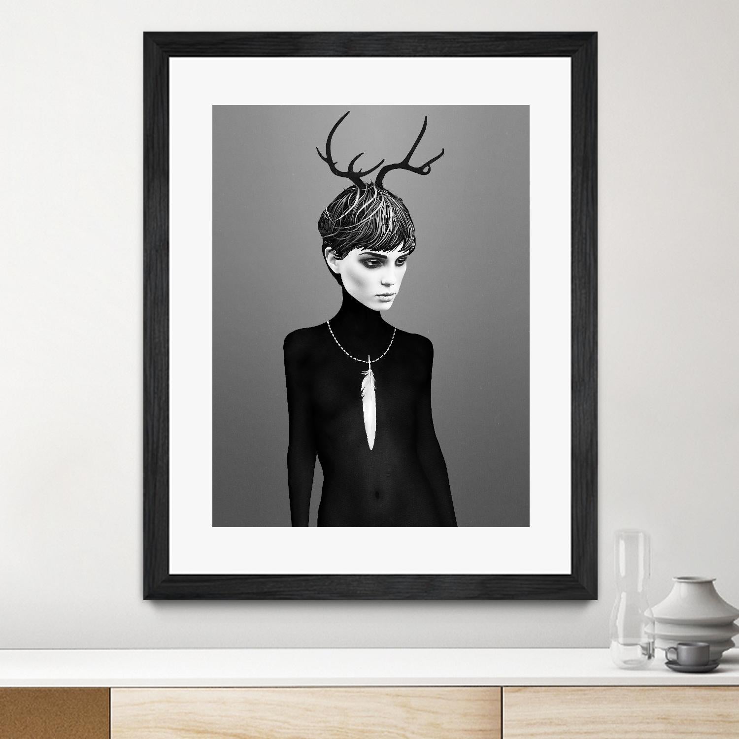 The Cold by Ruben Ireland on GIANT ART - black men and women