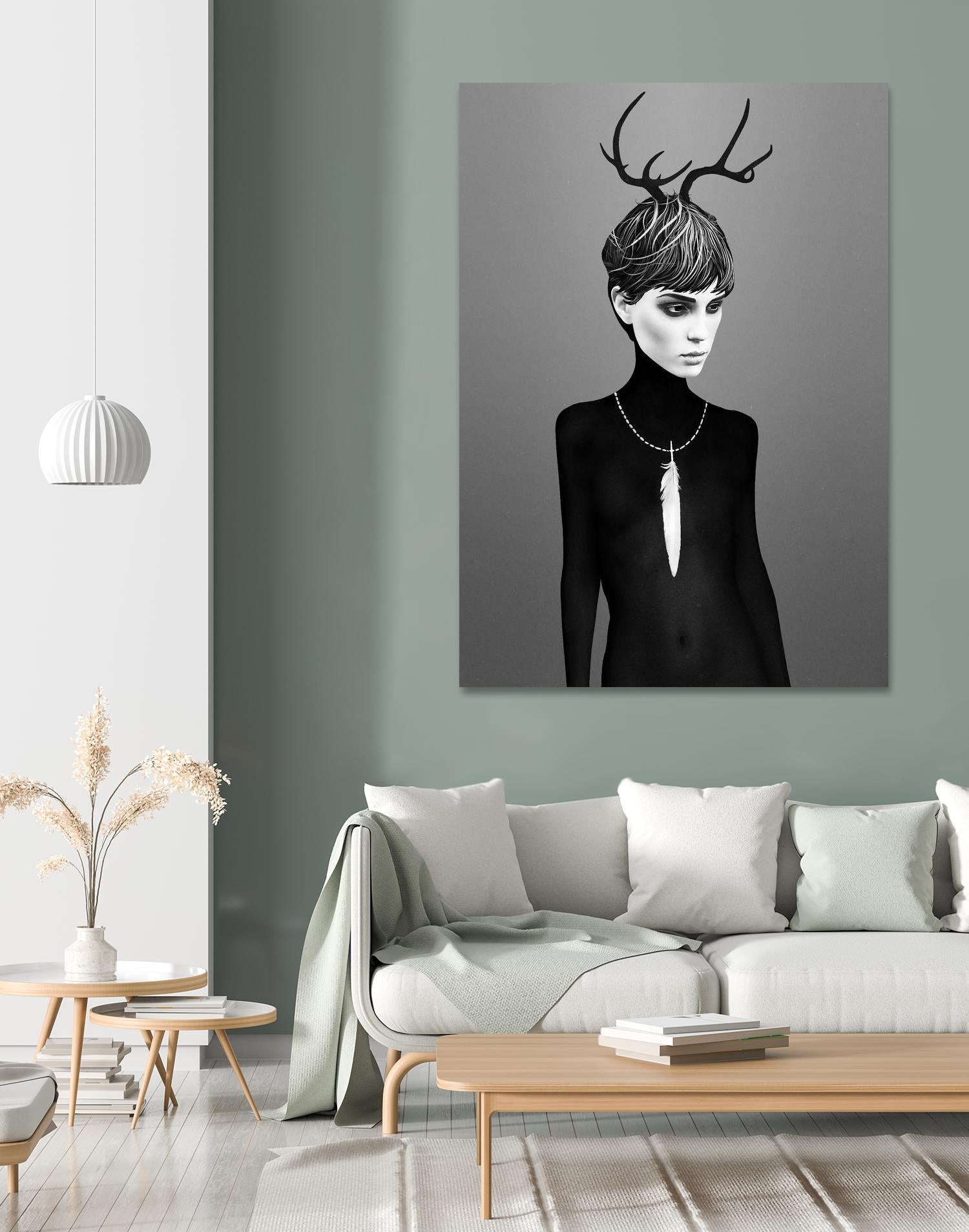 The Cold by Ruben Ireland on GIANT ART - black men and women