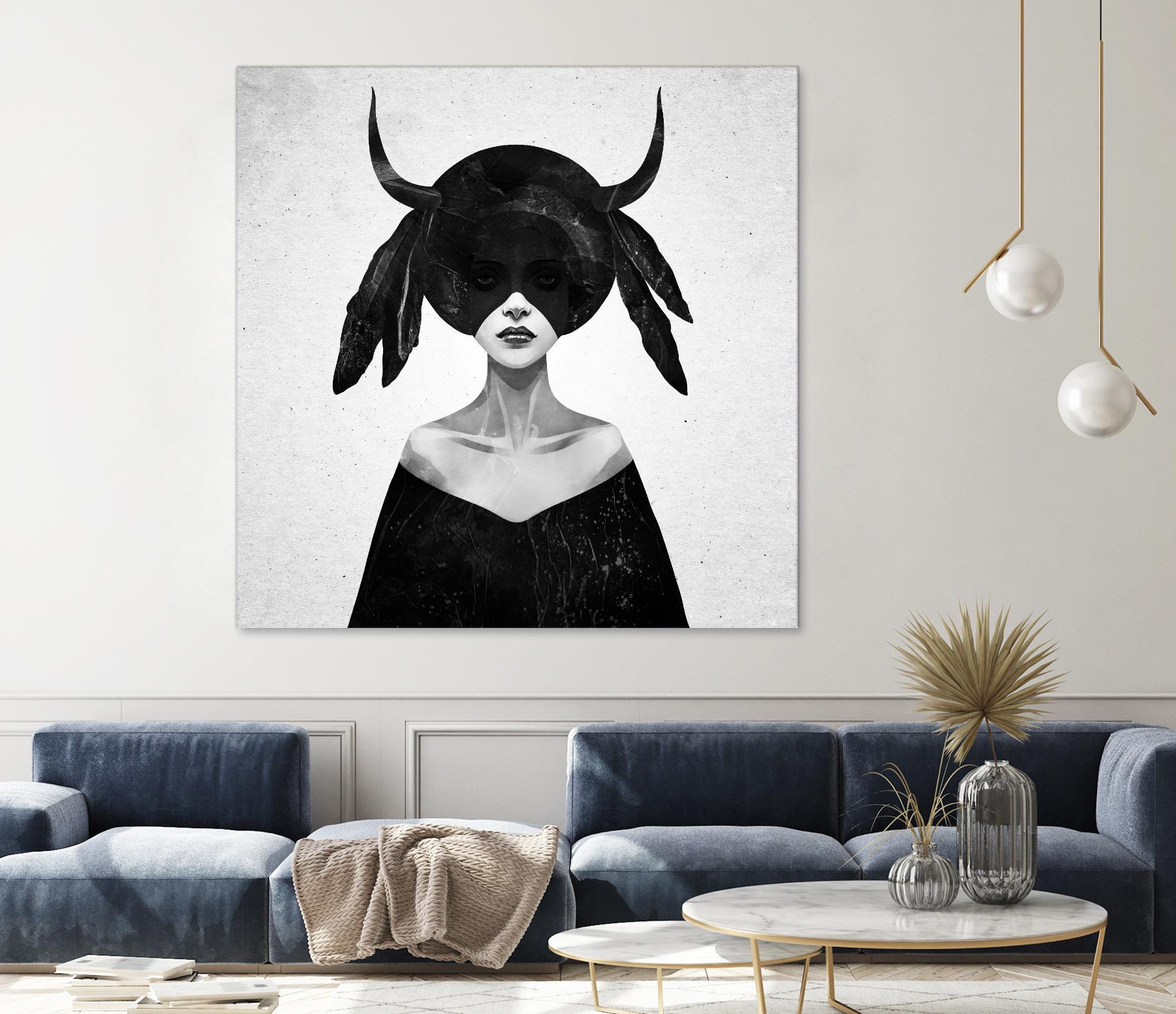 The Mound II by Ruben Ireland on GIANT ART - black men and women