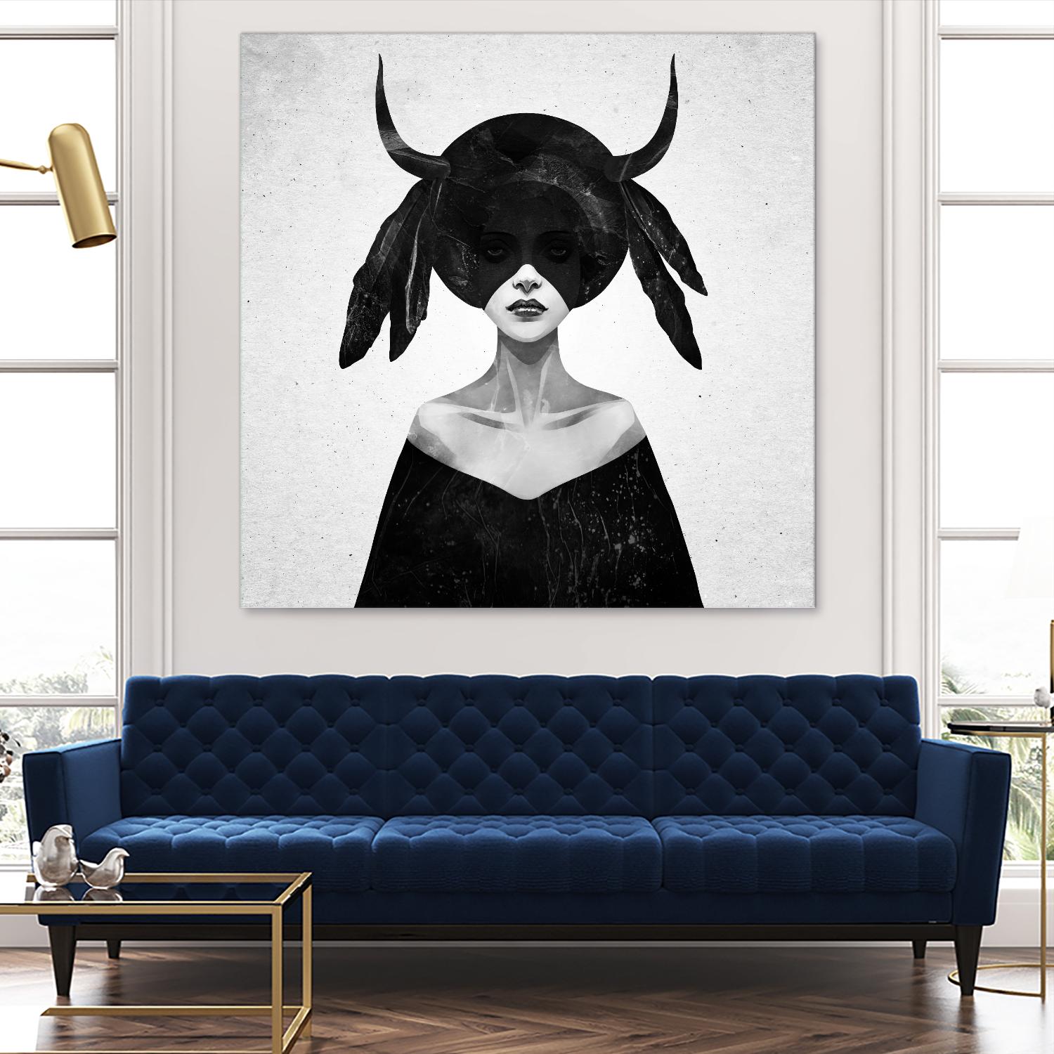 The Mound II by Ruben Ireland on GIANT ART - black men and women