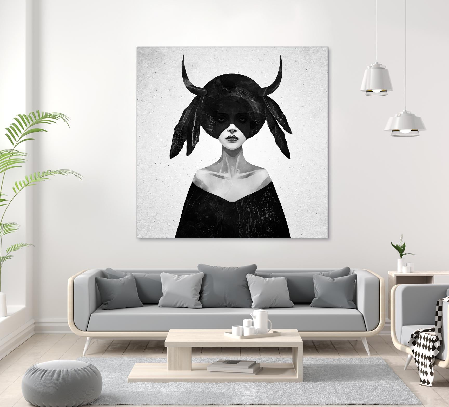 The Mound II by Ruben Ireland on GIANT ART - black men and women