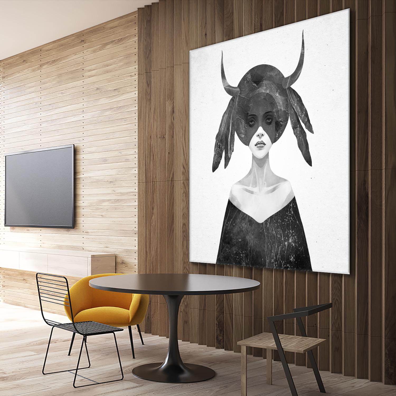 The Mound II by Ruben Ireland on GIANT ART - black men and women