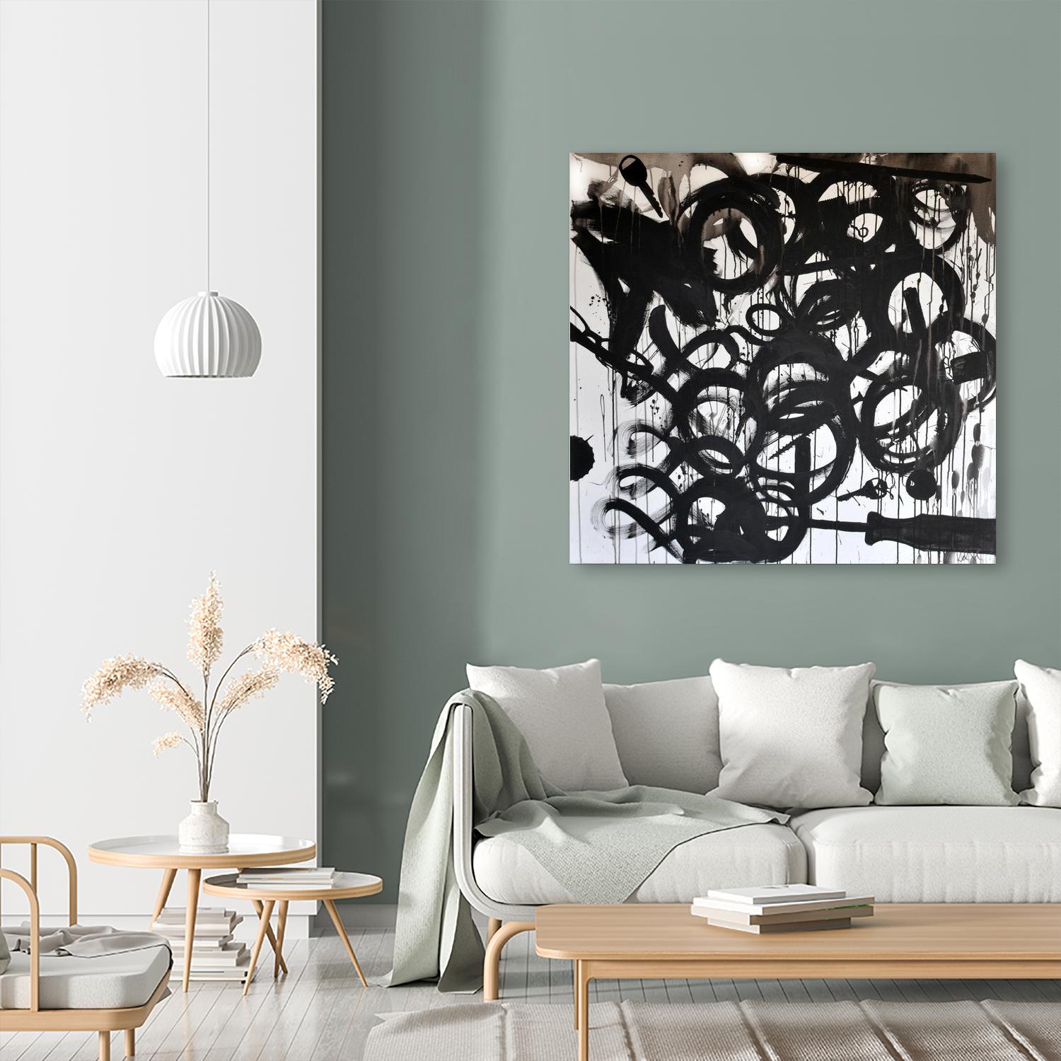 Junk Drawer by KenT Youngstrom on GIANT ART - black and white abstract