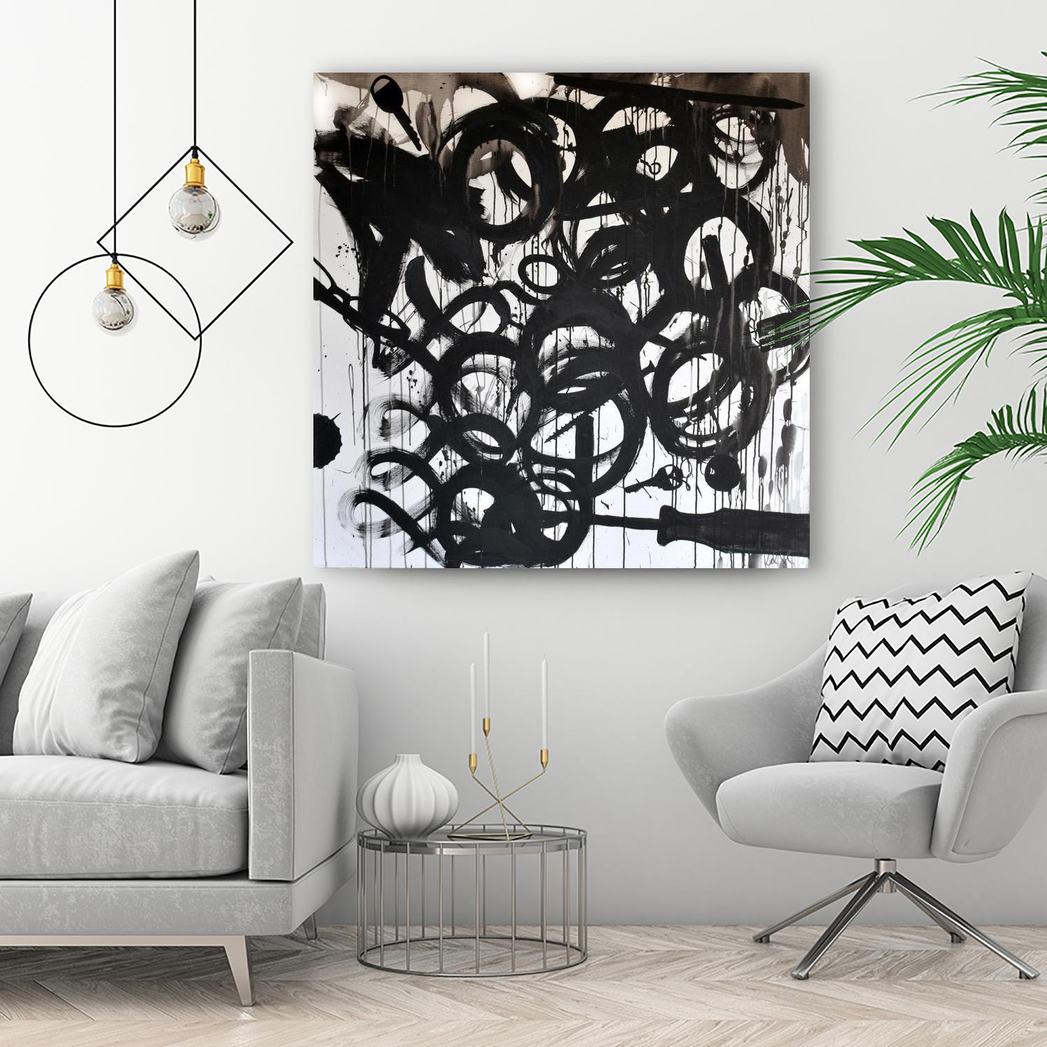 Junk Drawer by KenT Youngstrom on GIANT ART - black and white abstract