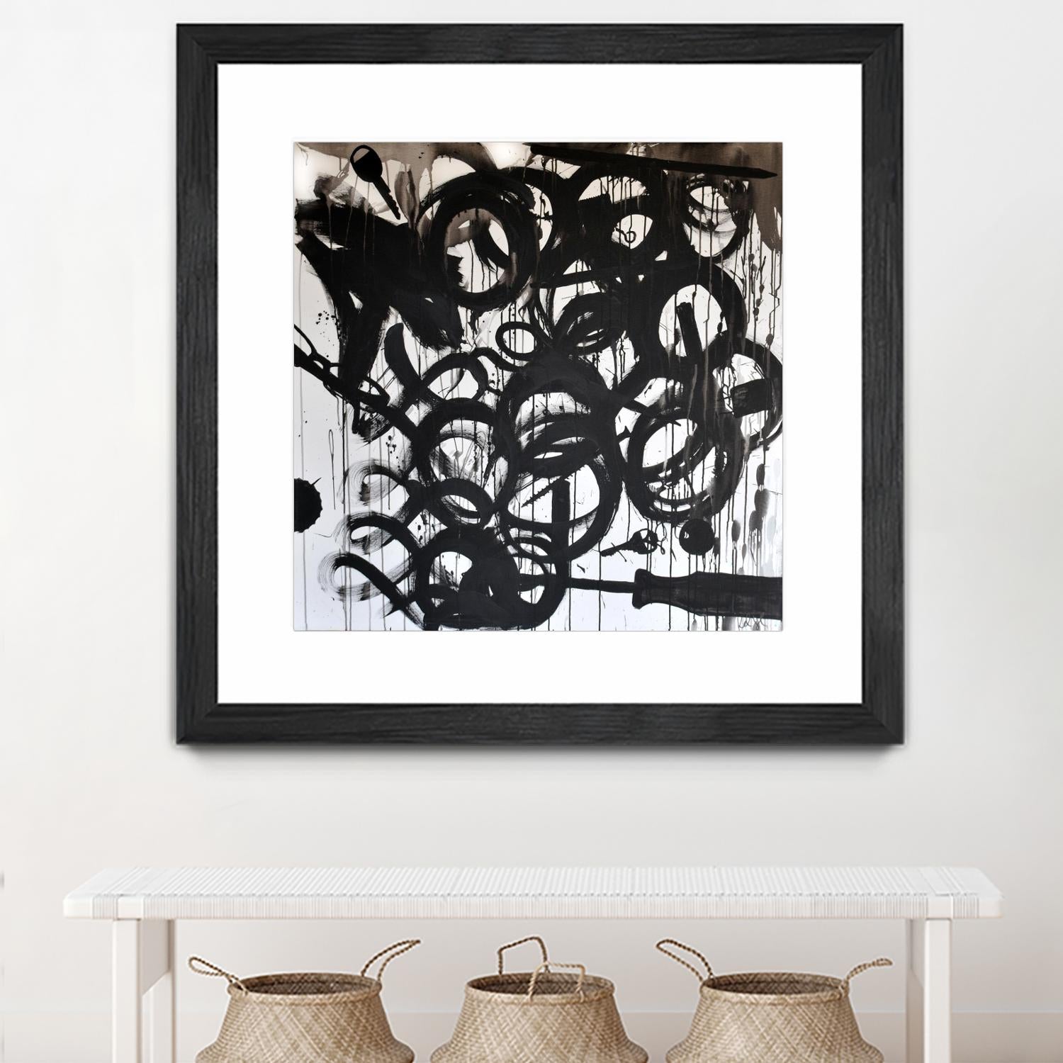 Junk Drawer by KenT Youngstrom on GIANT ART - black and white abstract