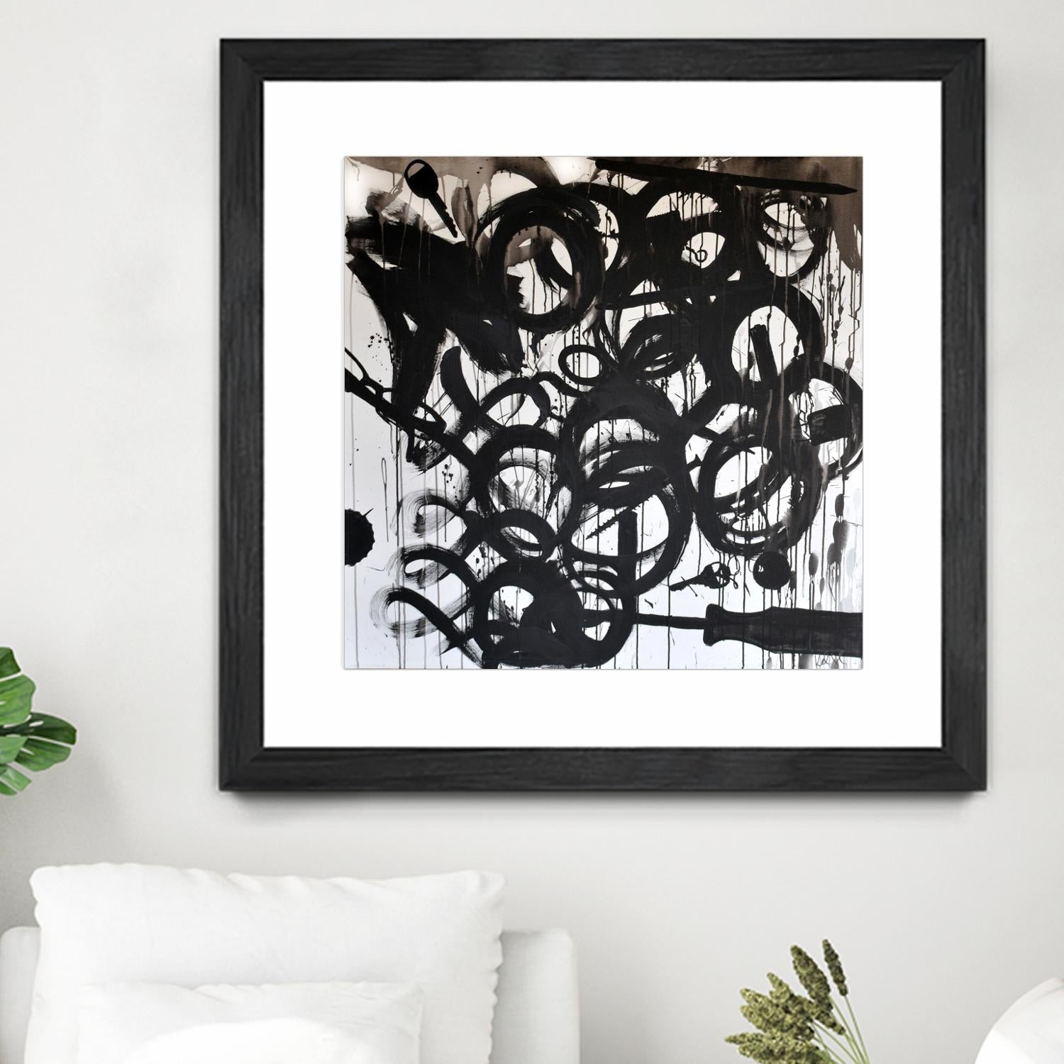 Junk Drawer by KenT Youngstrom on GIANT ART - black and white abstract