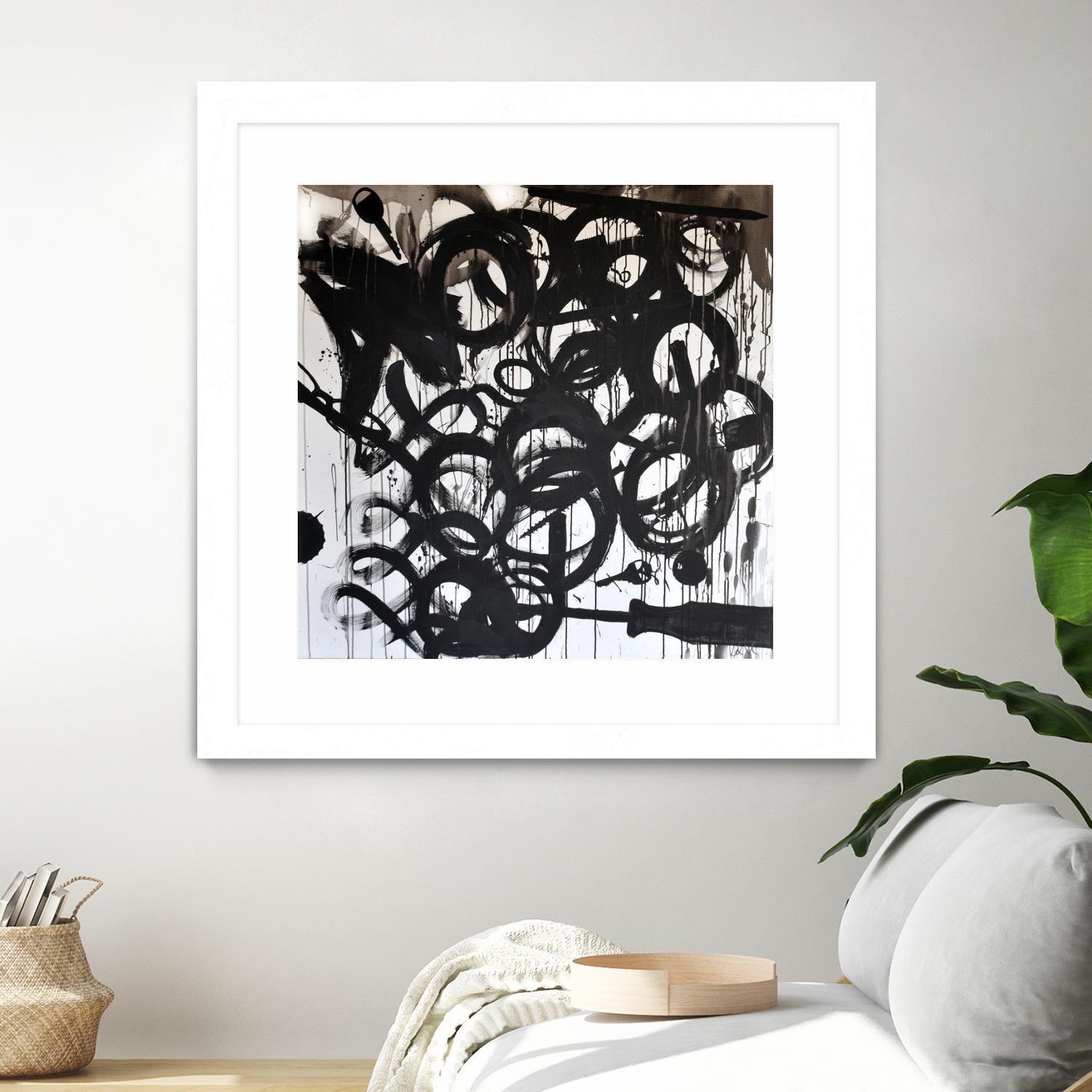 Junk Drawer by KenT Youngstrom on GIANT ART - black and white abstract