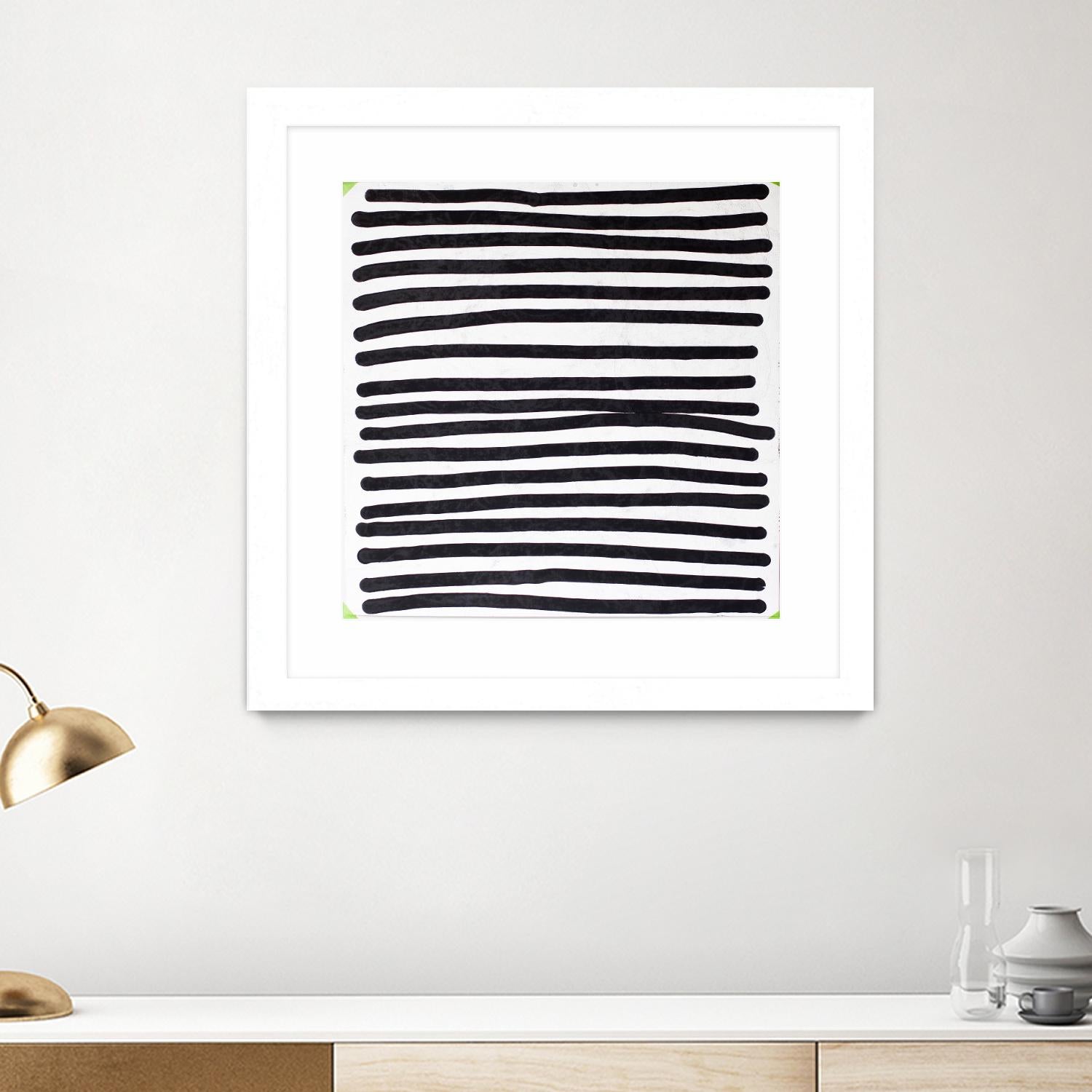 Pattern 3 of 16 by Kent Youngstrom on GIANT ART - black and white linear