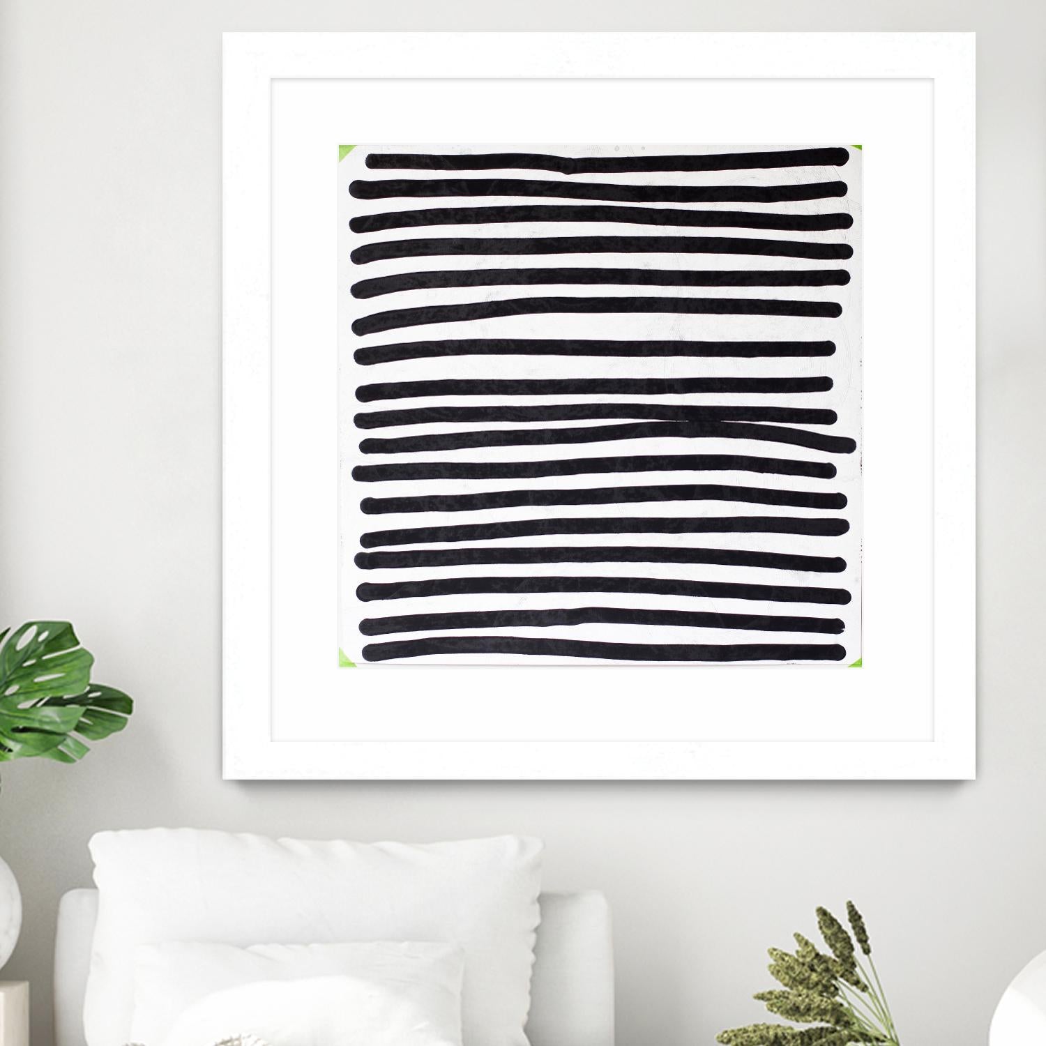 Pattern 3 of 16 by Kent Youngstrom on GIANT ART - black and white linear