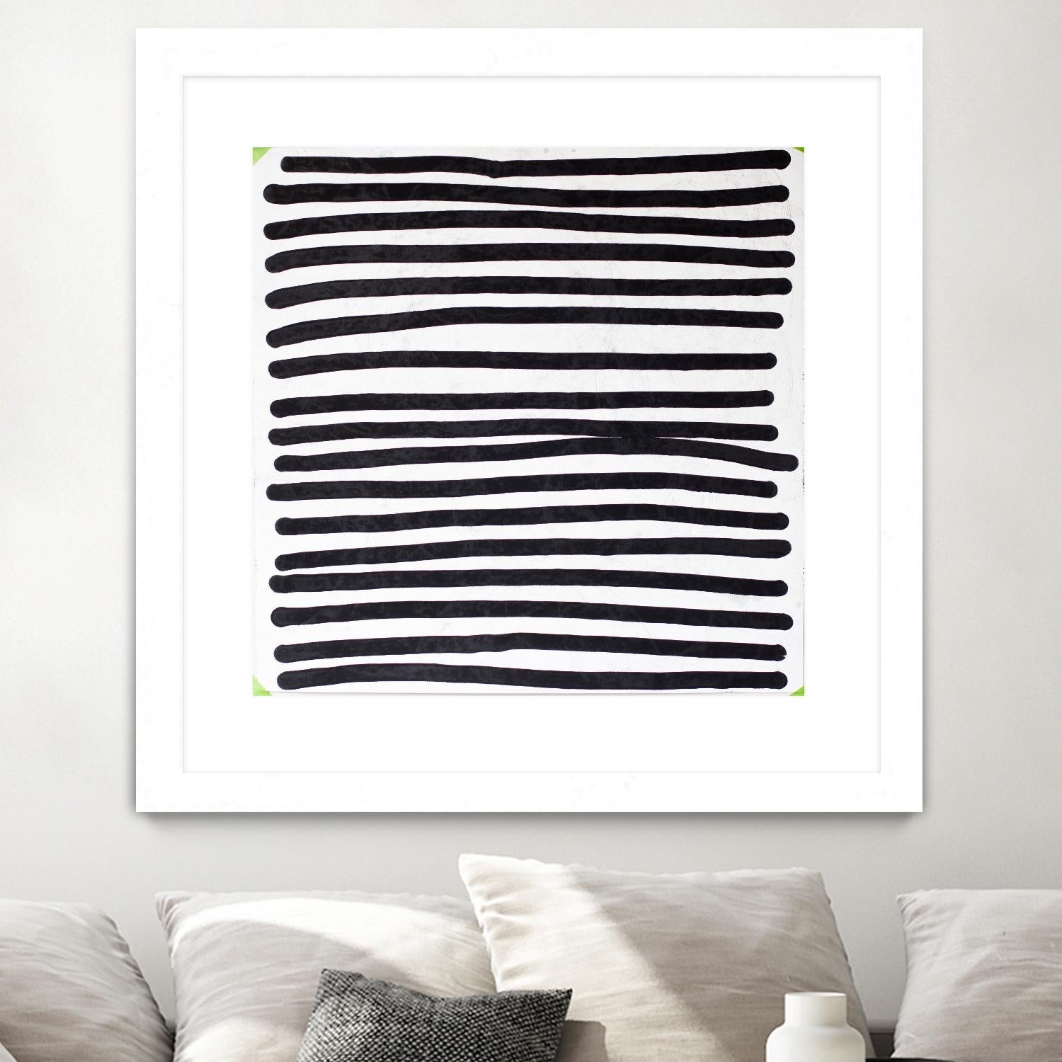 Pattern 3 of 16 by Kent Youngstrom on GIANT ART - black and white linear