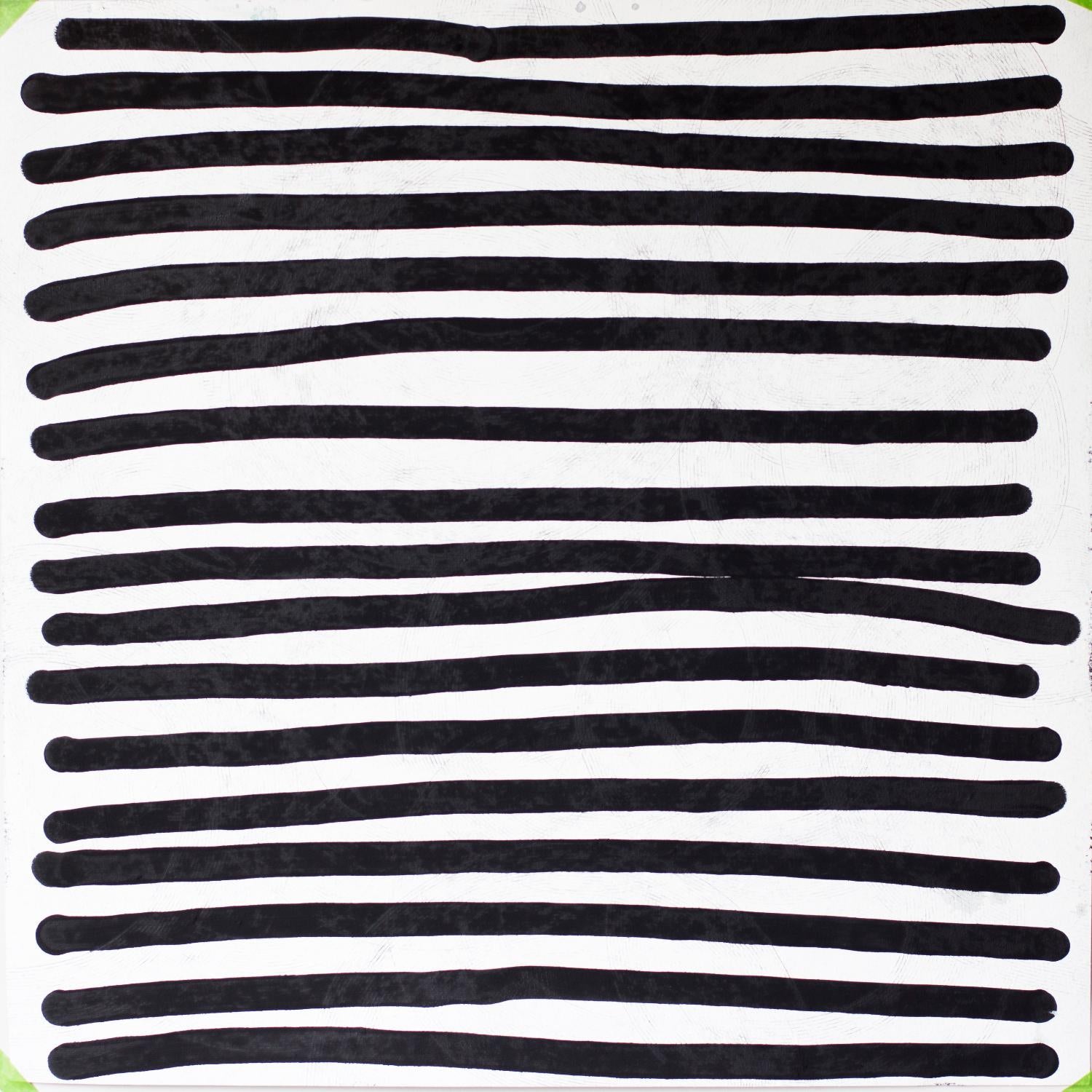 Pattern 3 of 16 by Kent Youngstrom on GIANT ART - black and white linear
