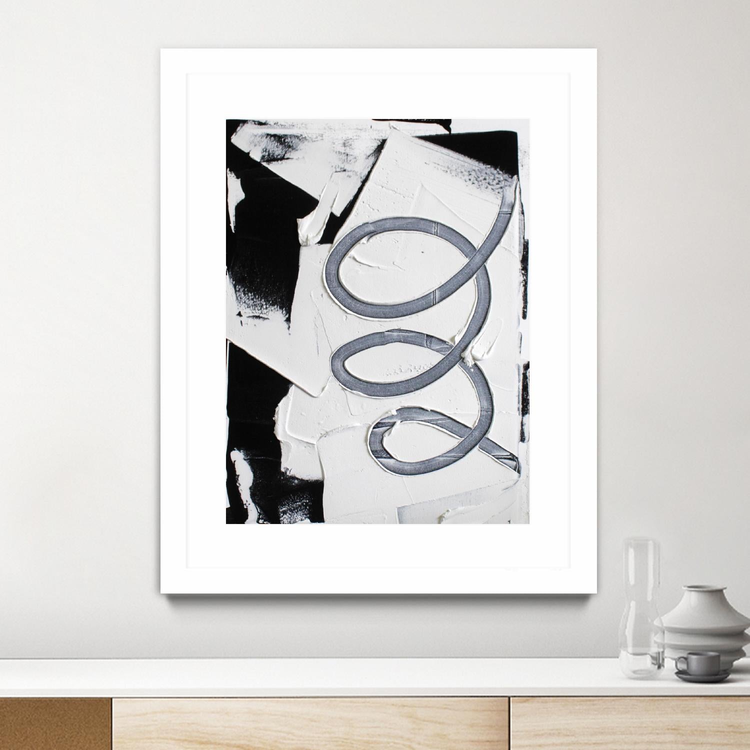 Swirl  by KenT Youngstrom  on GIANT ART - black and white  abstract