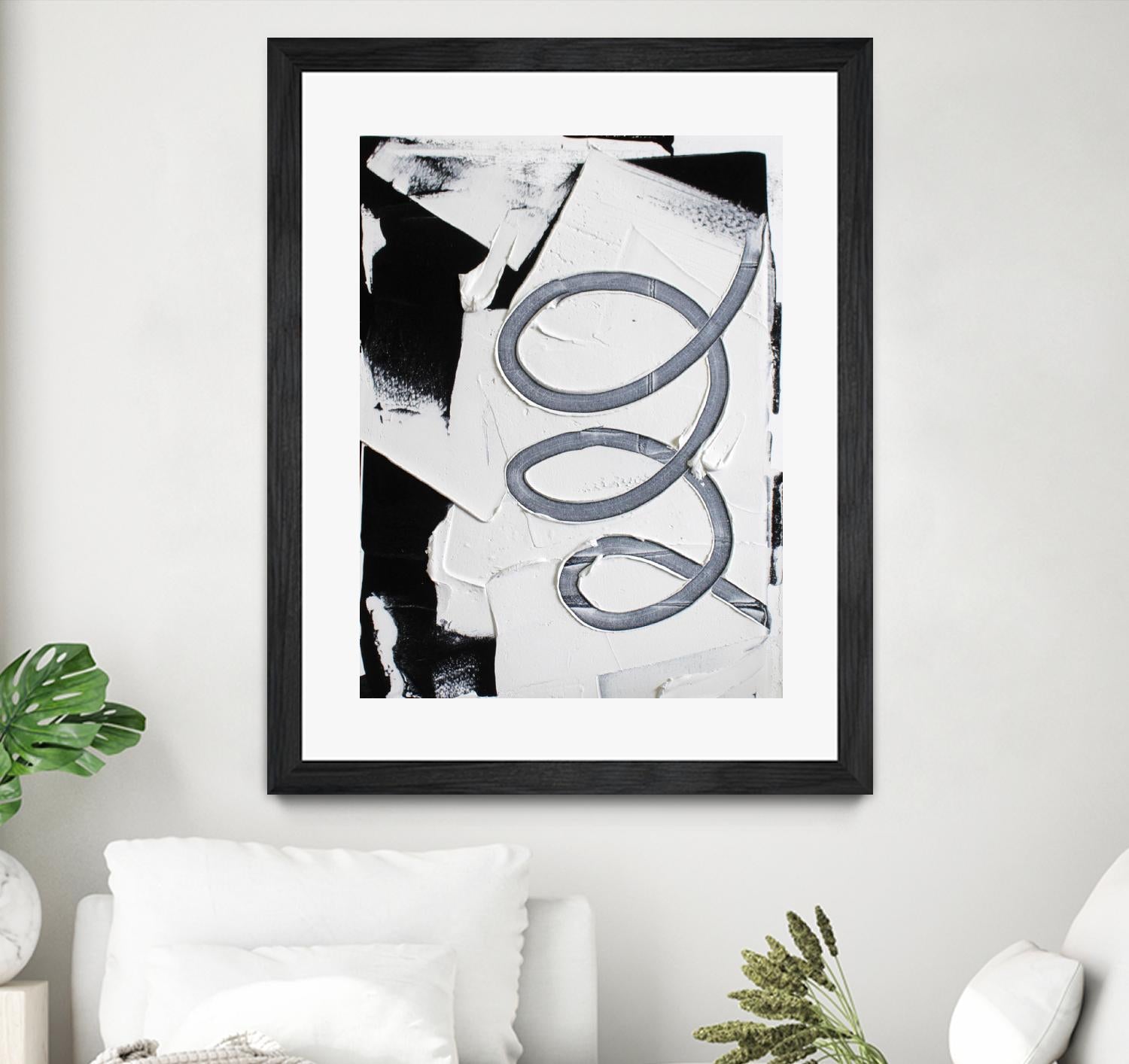 Swirl  by KenT Youngstrom  on GIANT ART - black and white  abstract