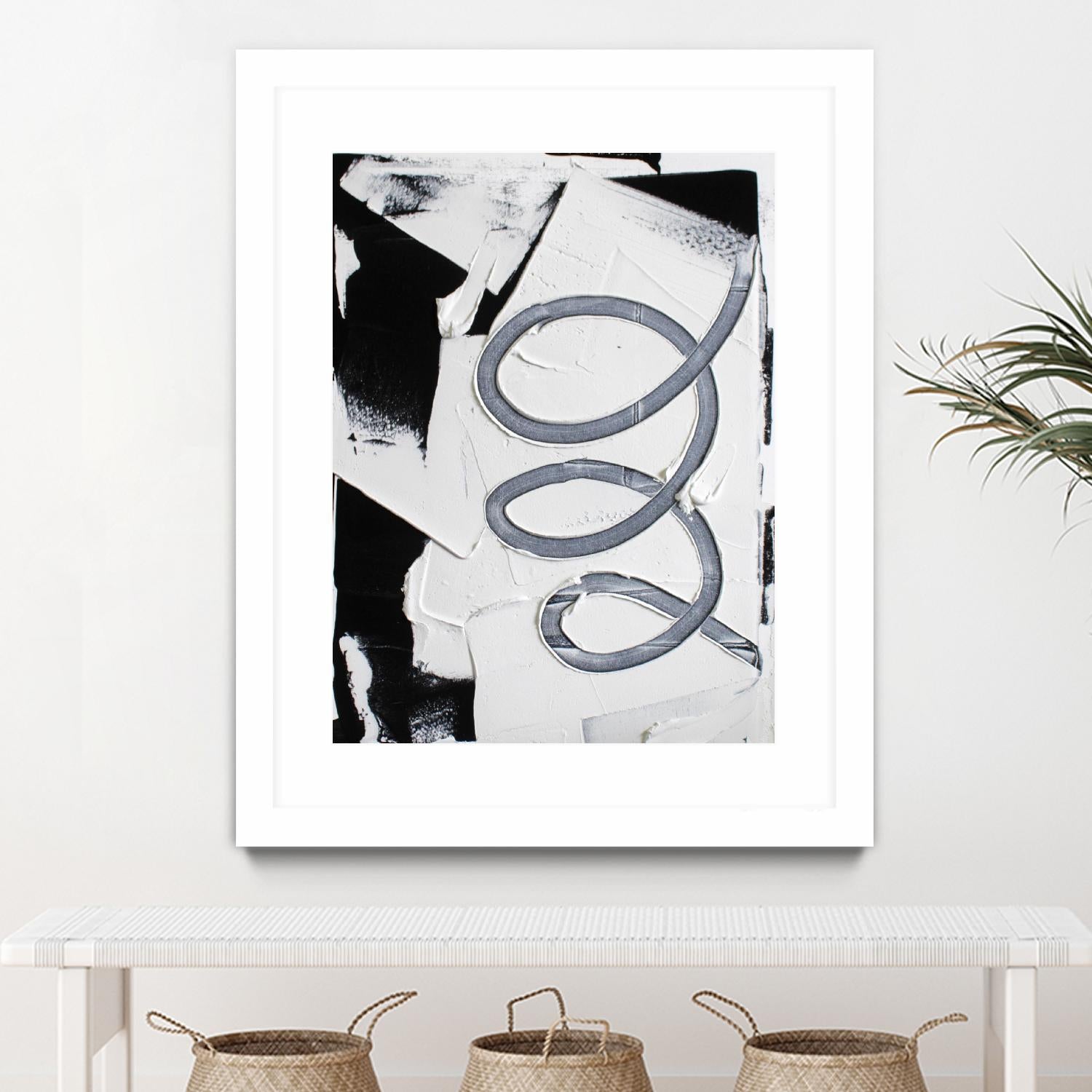 Swirl  by KenT Youngstrom  on GIANT ART - black and white  abstract