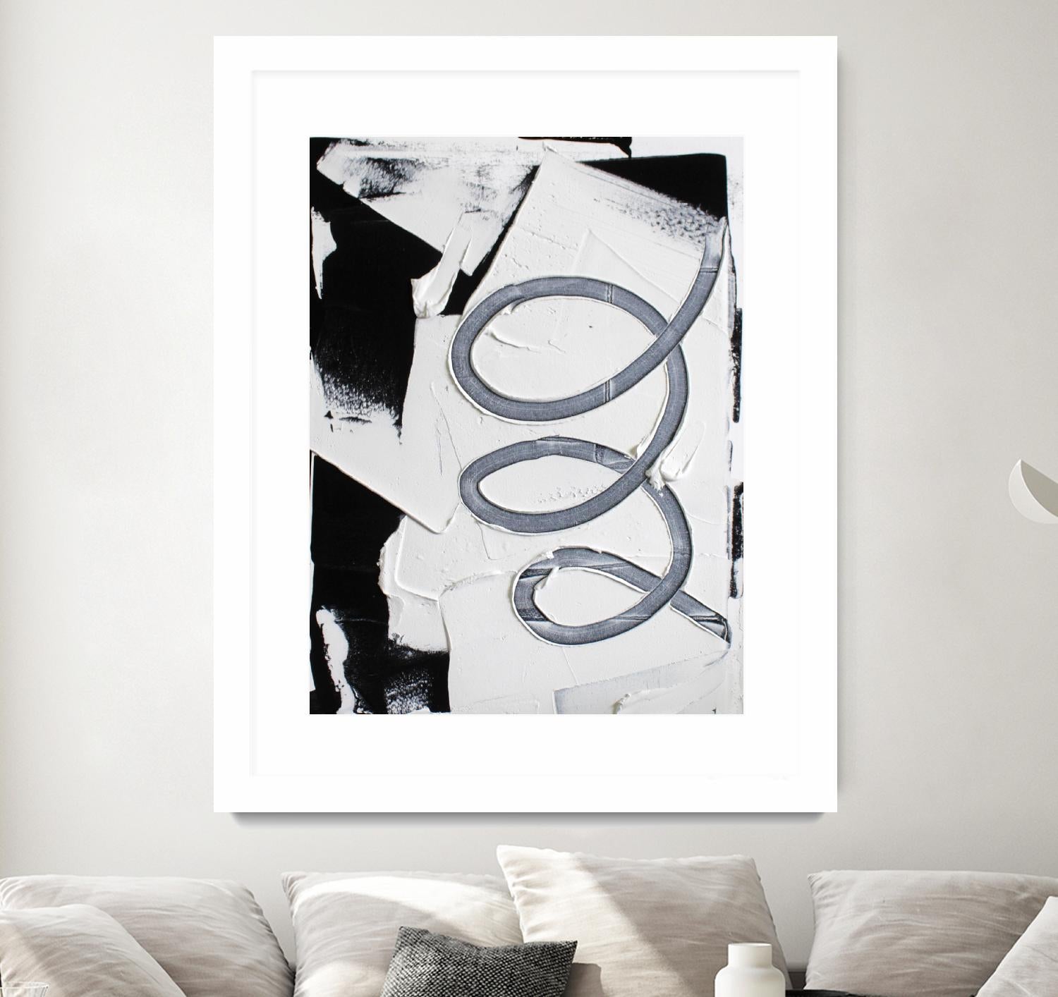 Swirl  by KenT Youngstrom  on GIANT ART - black and white  abstract