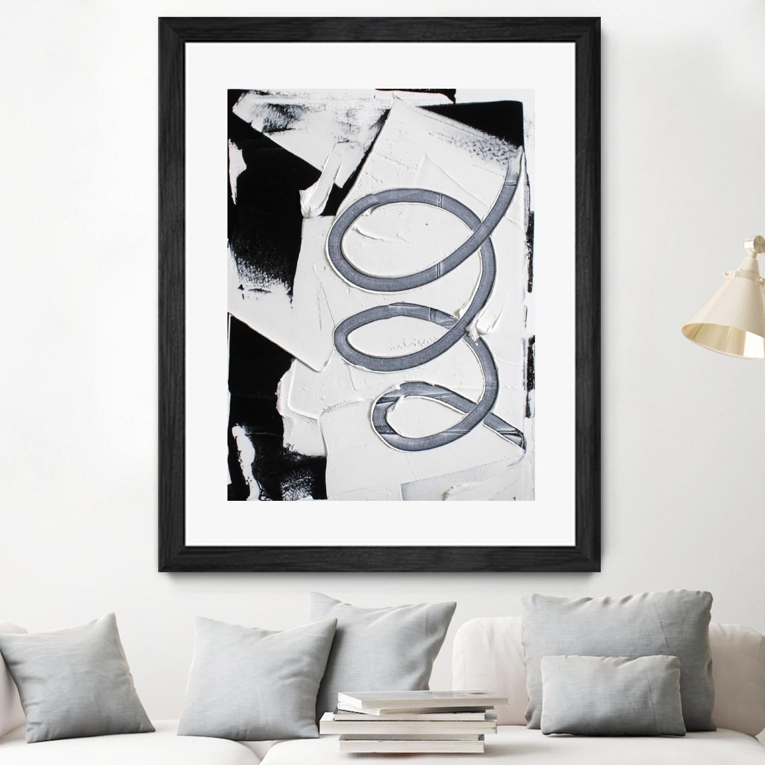 Swirl  by KenT Youngstrom  on GIANT ART - black and white  abstract