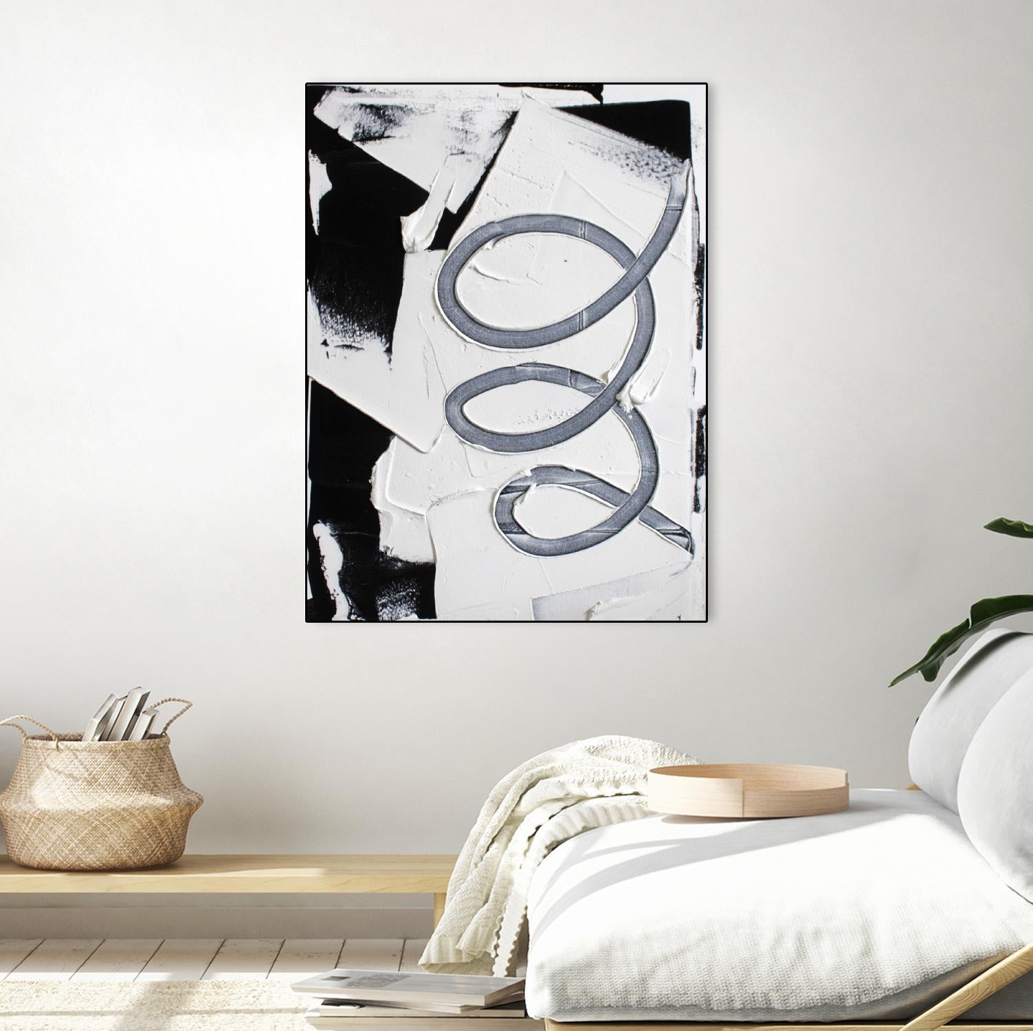 Swirl  by KenT Youngstrom  on GIANT ART - black and white  abstract