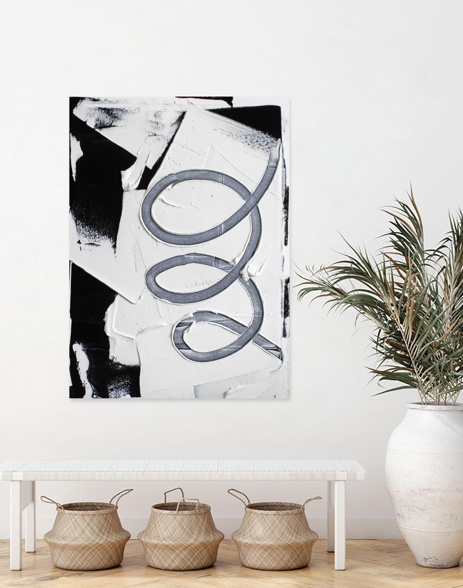 Swirl  by KenT Youngstrom  on GIANT ART - black and white  abstract