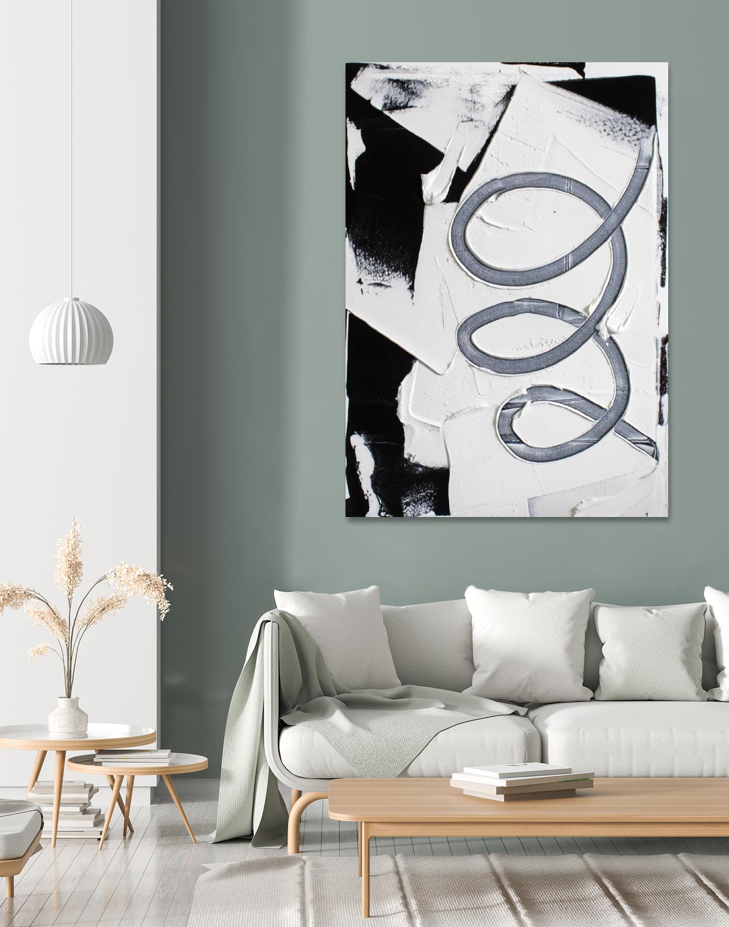 Swirl  by KenT Youngstrom  on GIANT ART - black and white  abstract