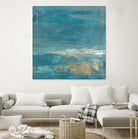 Indigo Evening 2 by Maeve Harris on GIANT ART - gold abstract