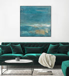 Indigo Evening 2 by Maeve Harris on GIANT ART - gold abstract