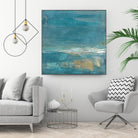 Indigo Evening 2 by Maeve Harris on GIANT ART - gold abstract