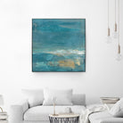 Indigo Evening 2 by Maeve Harris on GIANT ART - gold abstract